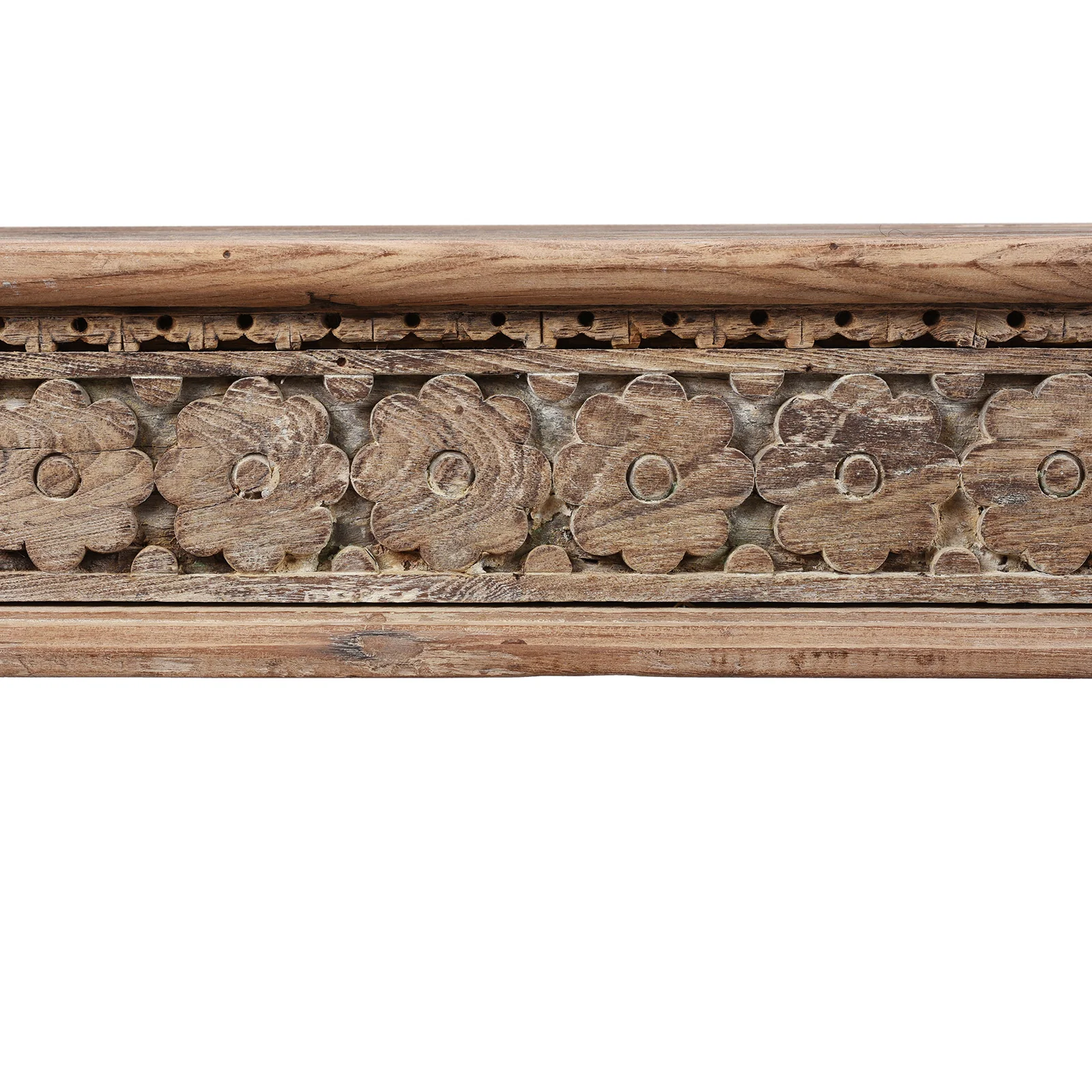 Reclaimed Teak Takhat Coffee Table From Rajasthan - Image 7
