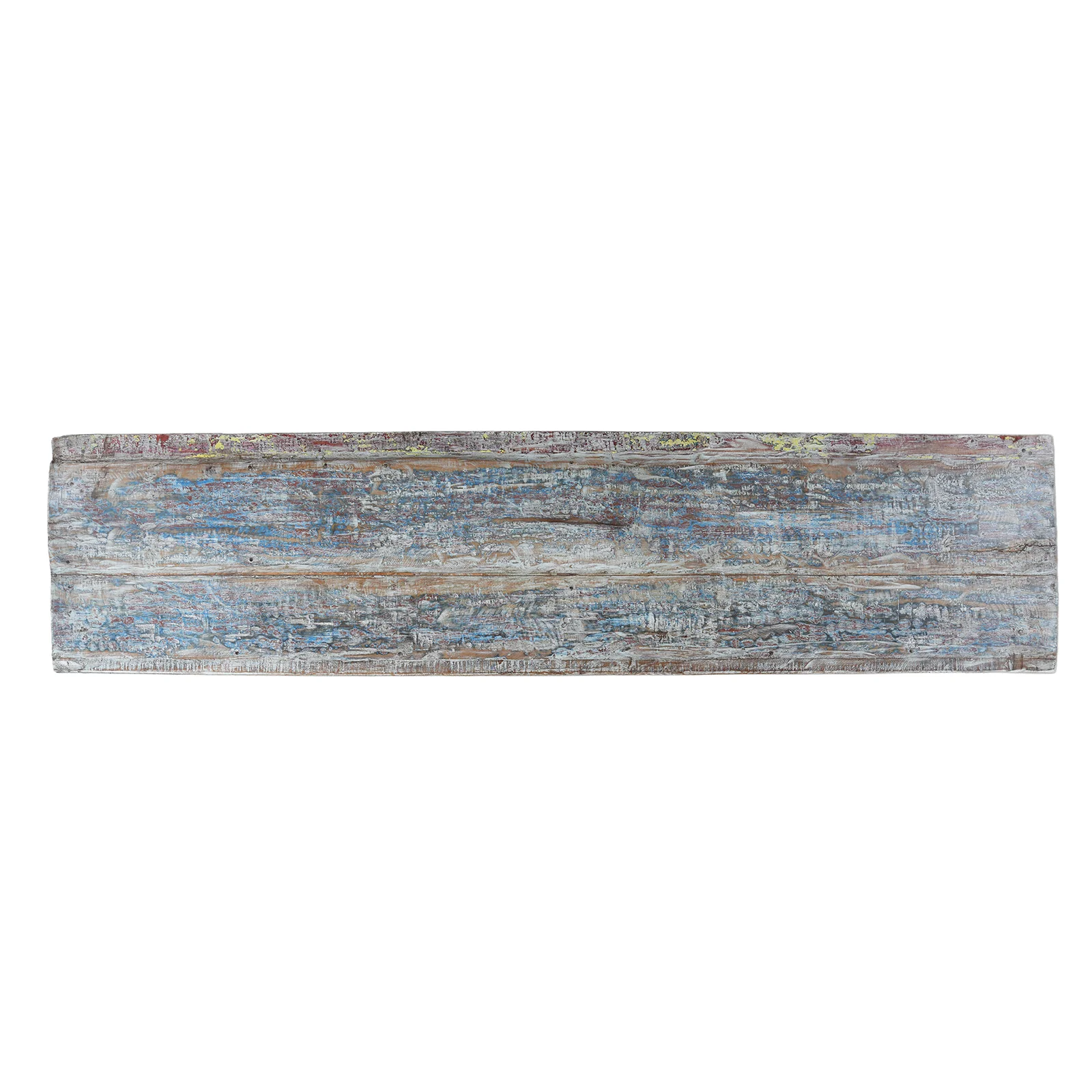 Reclaimed Teak Console Table With Painted Finish - Image 6