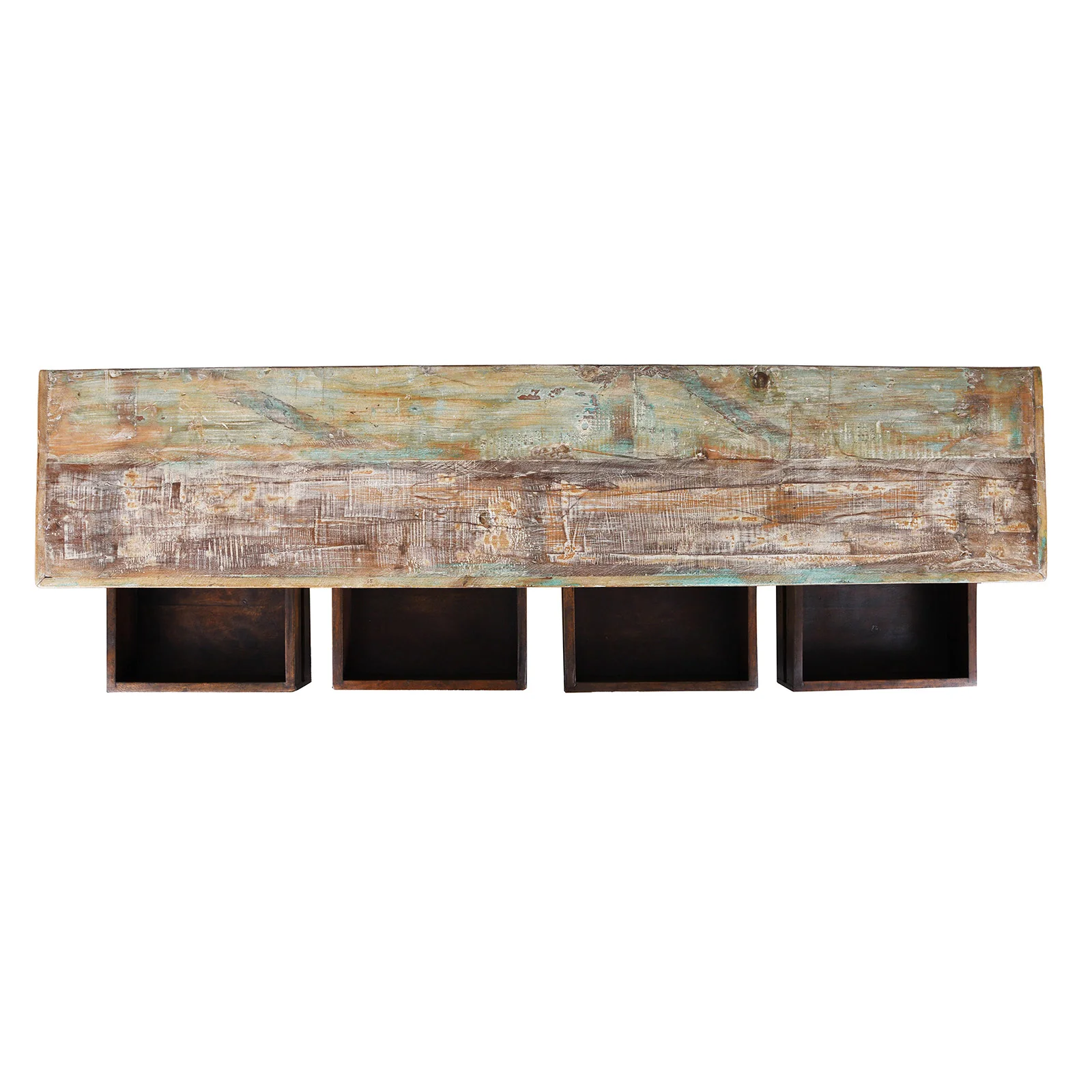 Reclaimed Teak Chest Of Drawers - Image 8