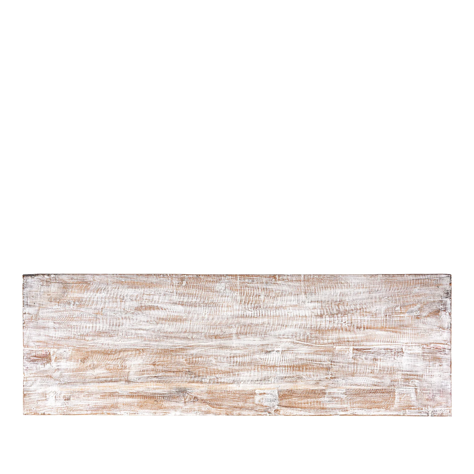 Reclaimed Teak Console Table With Painted Finish - Image 7