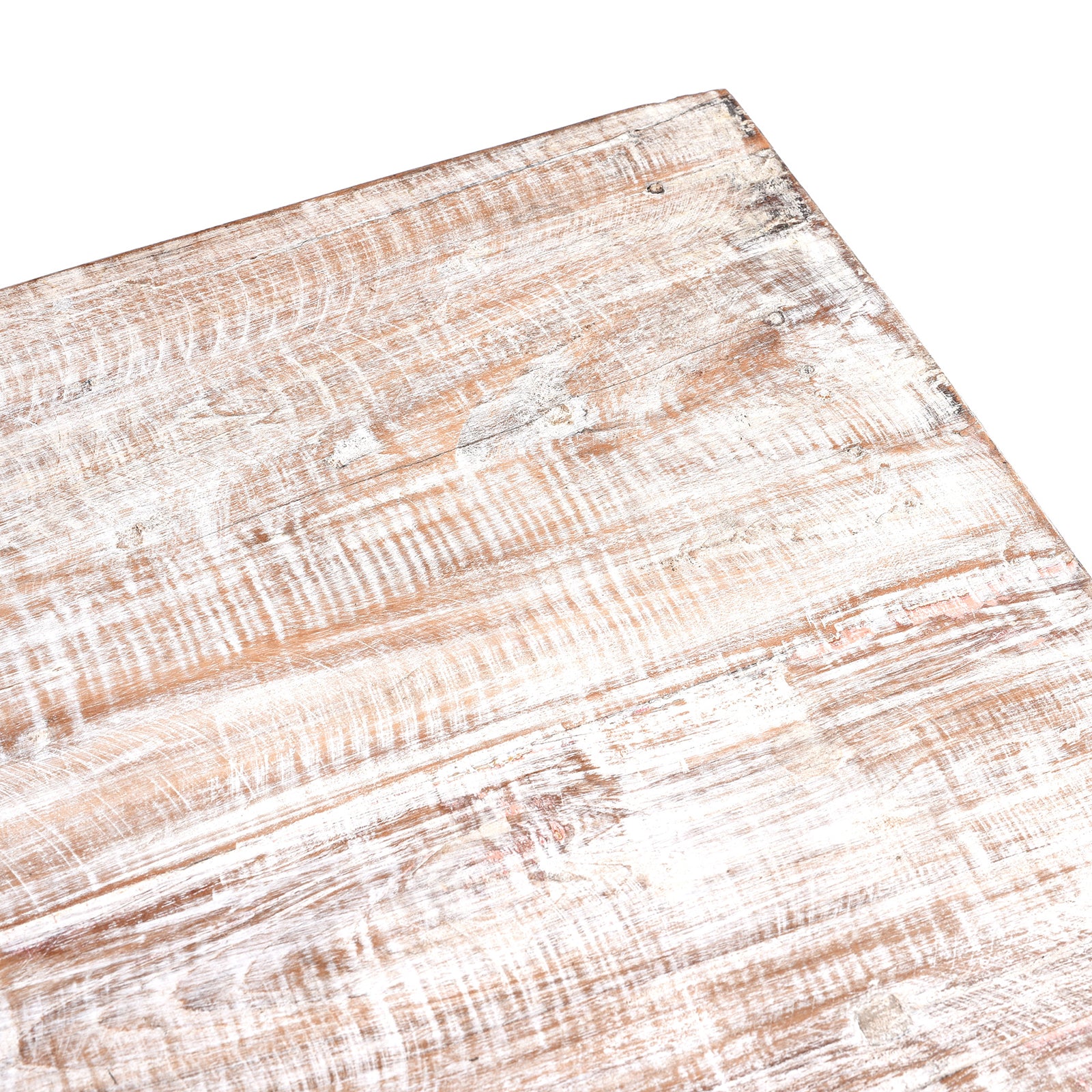 Reclaimed Teak Console Table With Painted Finish - Image 8