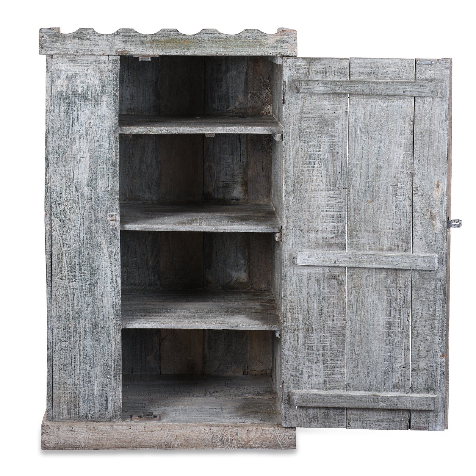 Reclaimed Teak Indian Cabinet - Image 3