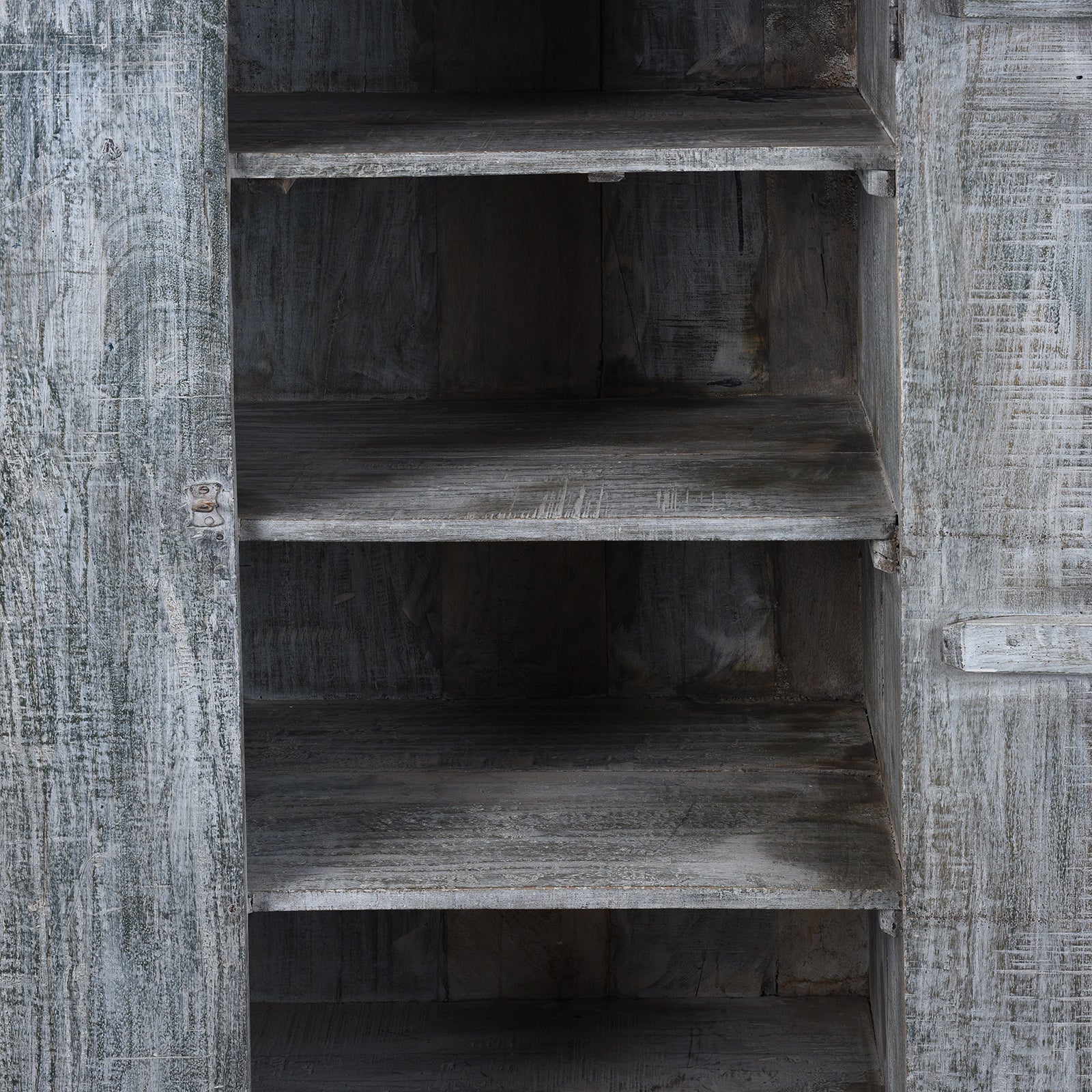 Reclaimed Teak Indian Cabinet - Image 4
