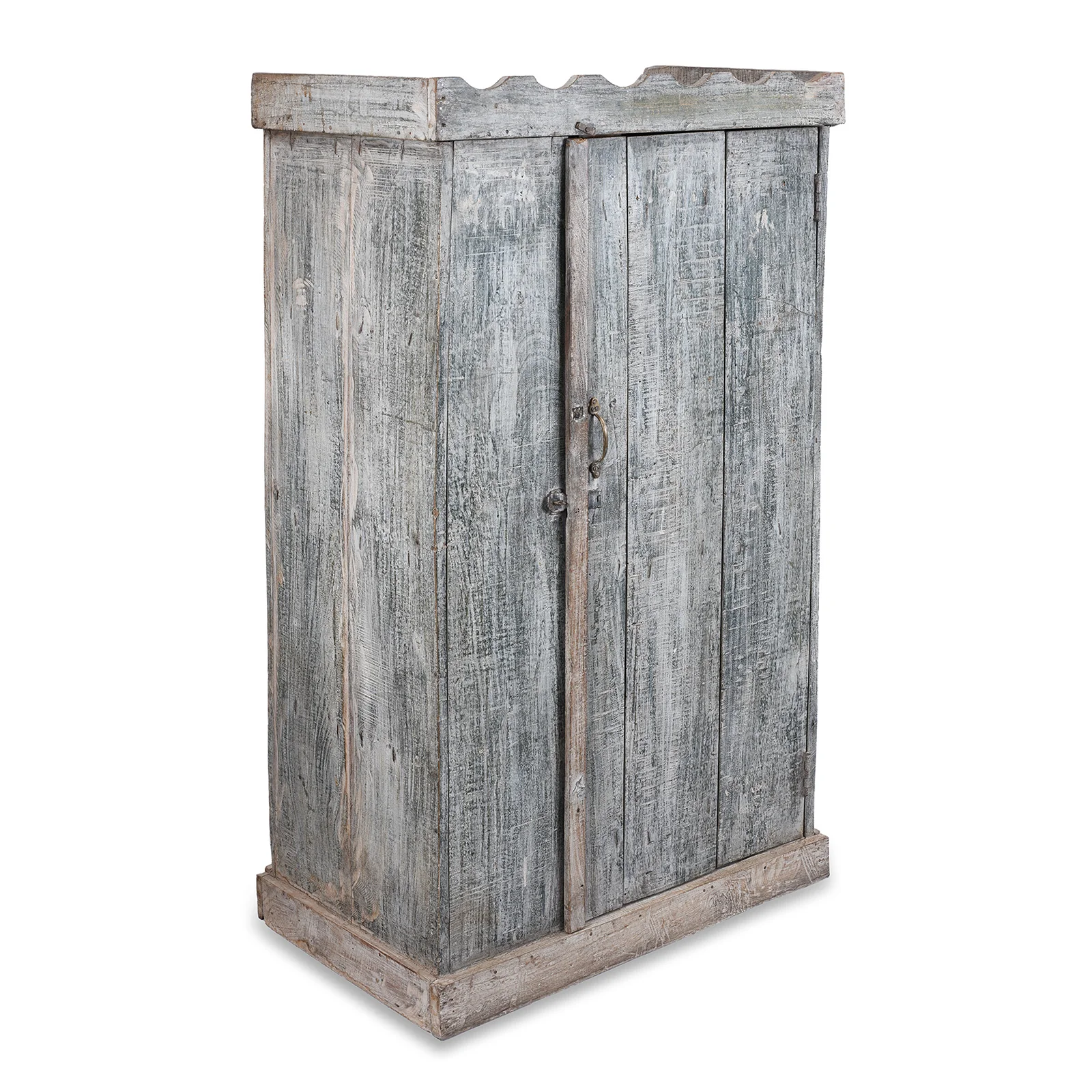 Reclaimed Teak Indian Cabinet - Image 5