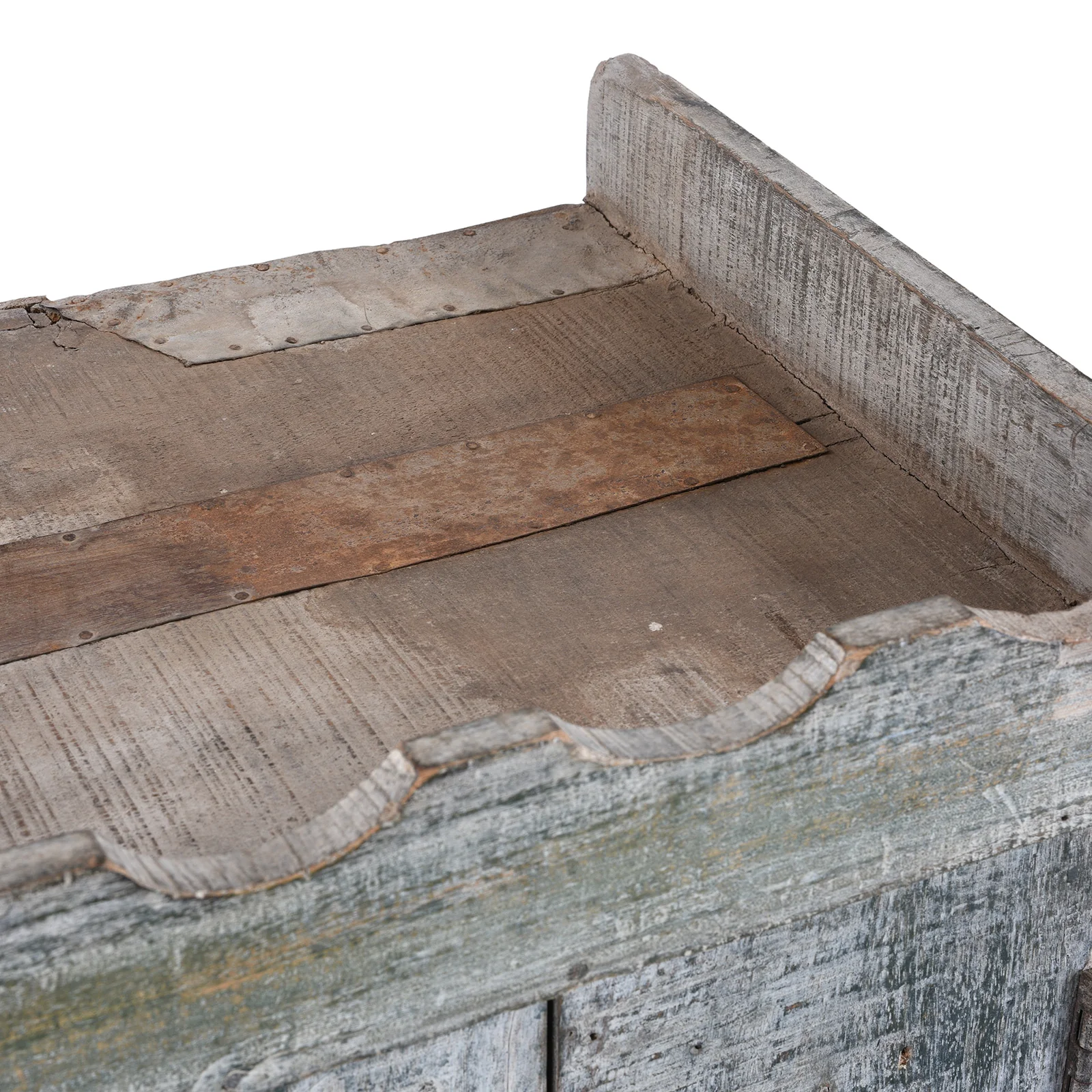 Reclaimed Teak Indian Cabinet - Image 7