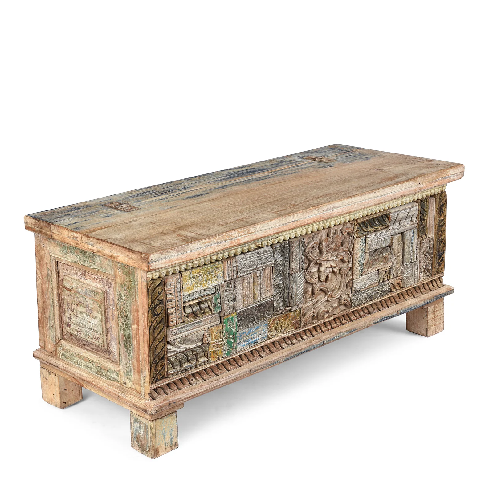 Reclaimed Printing Block Blanket Chest - Image 2