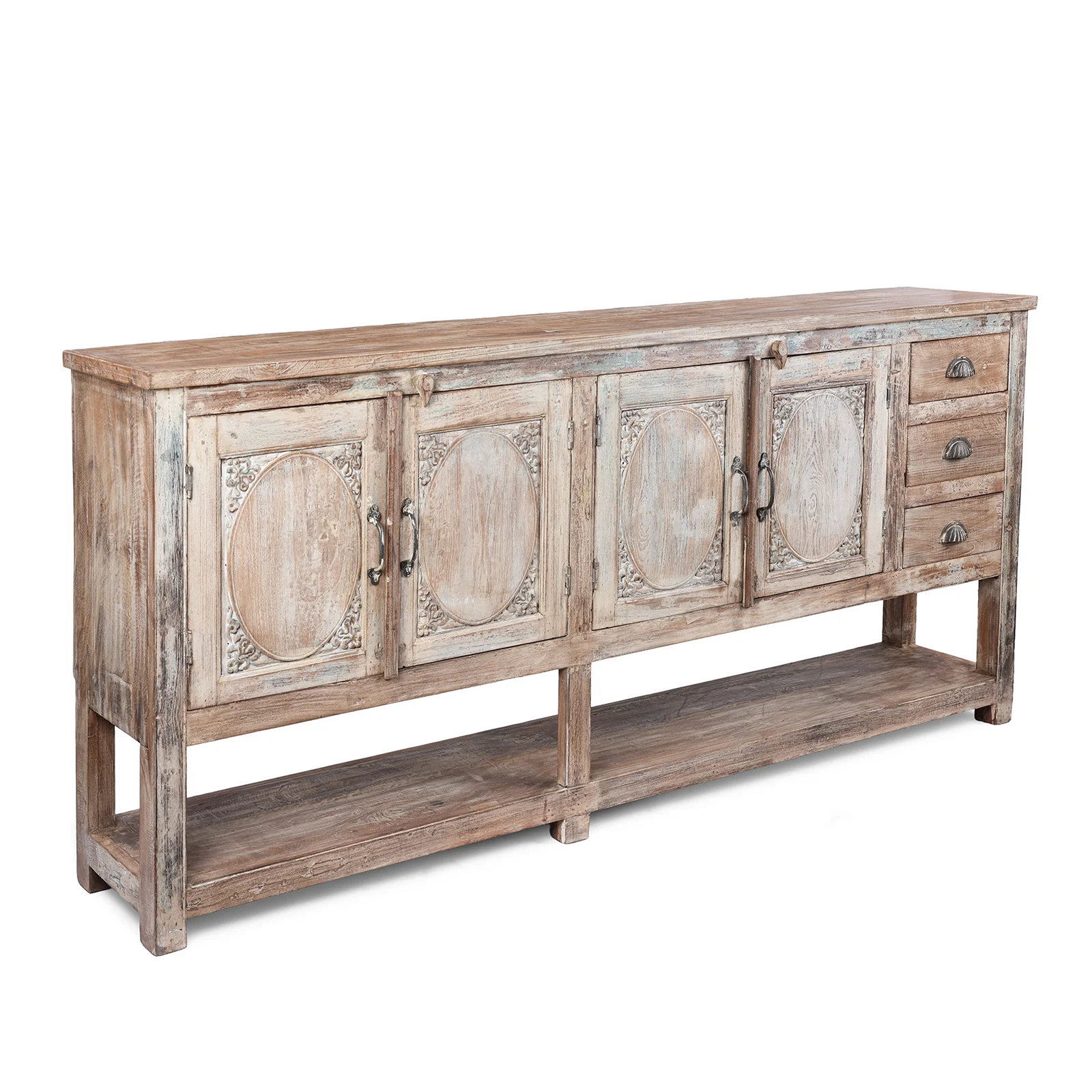 Reclaimed Teak Sideboard - Image 6