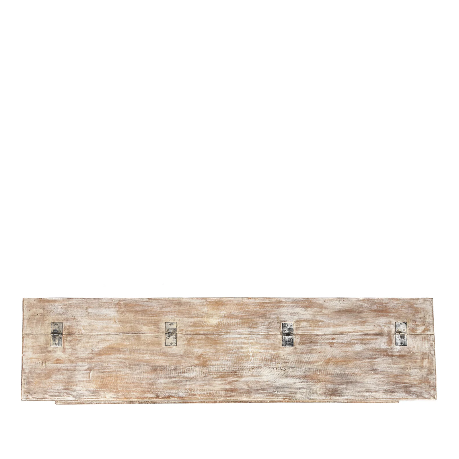 Reclaimed Teak Sunburst Blanket Chest - Image 4