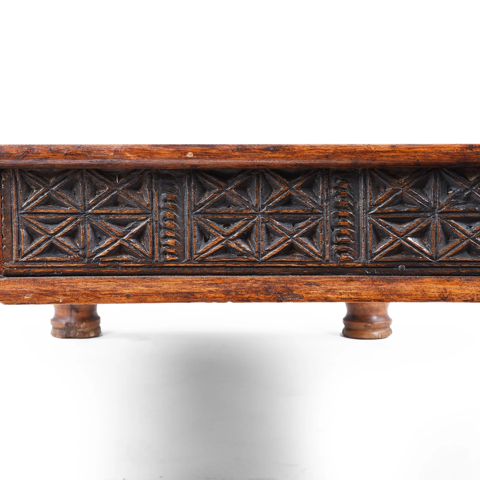 Reclaimed Teak Takhat Coffee Table - Image 9