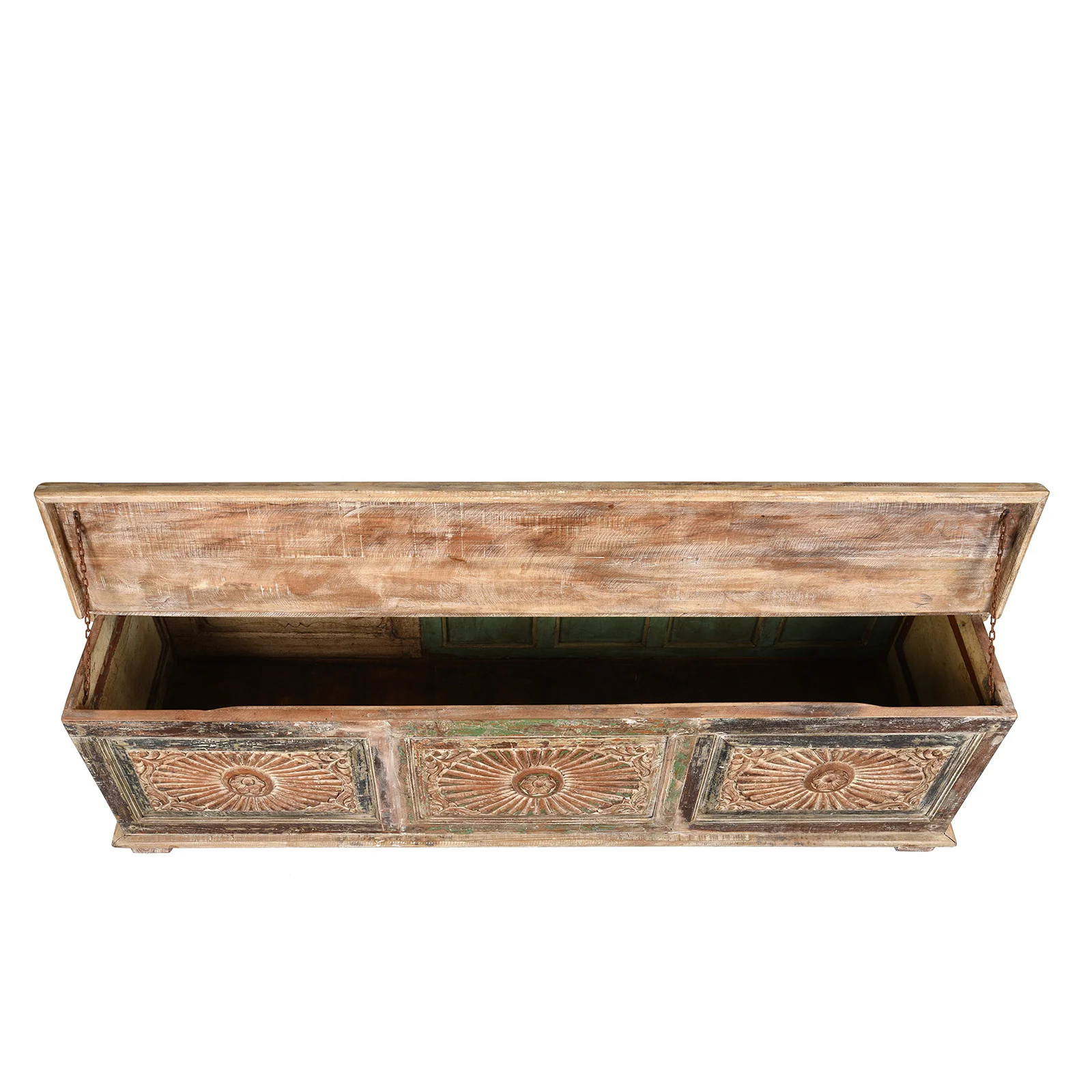 Blanket Chest Made from Reclaimed Teak - Image 5