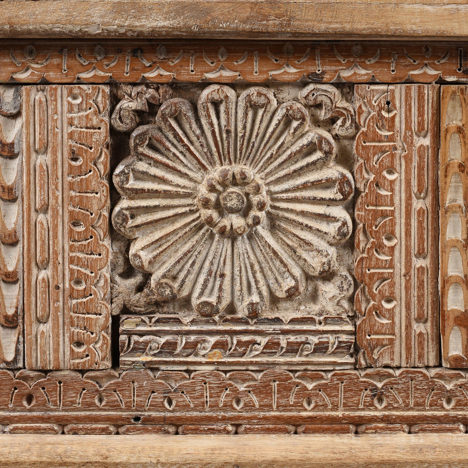 Reclaimed Teakwood Blanket Chest With Painted Finish - Image 6