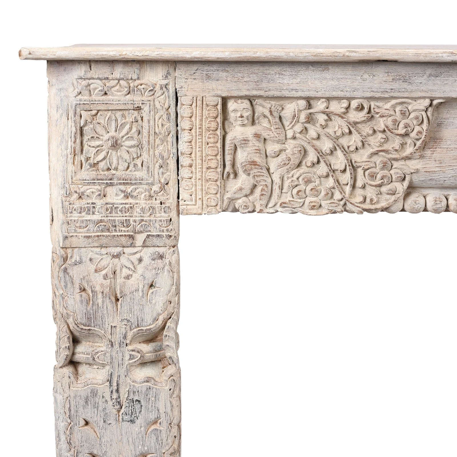 Reclaimed Teak Console Table - Image 3