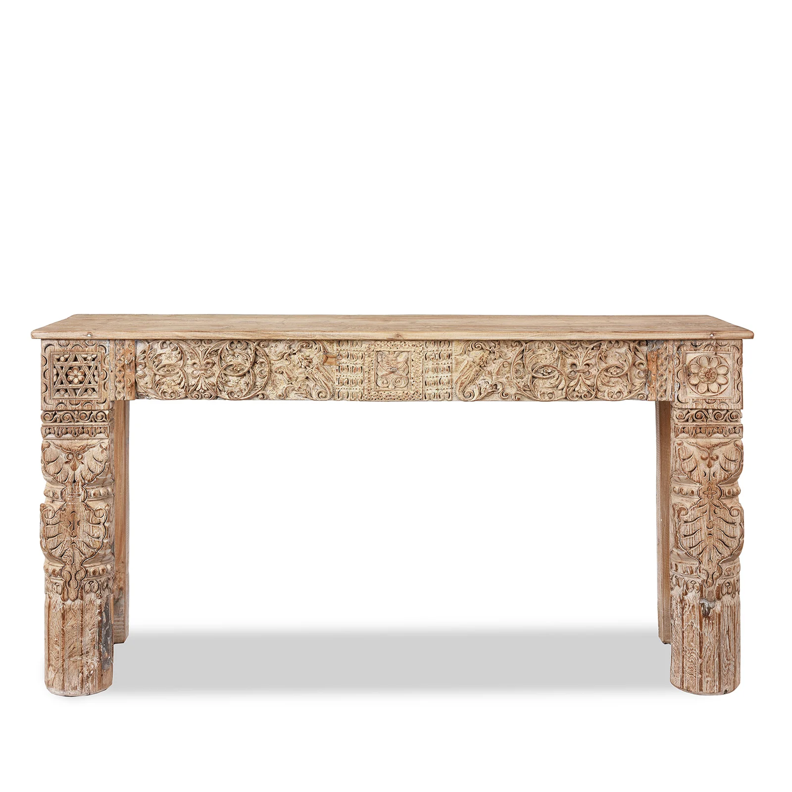Indian Reclaimed Teak Console Table