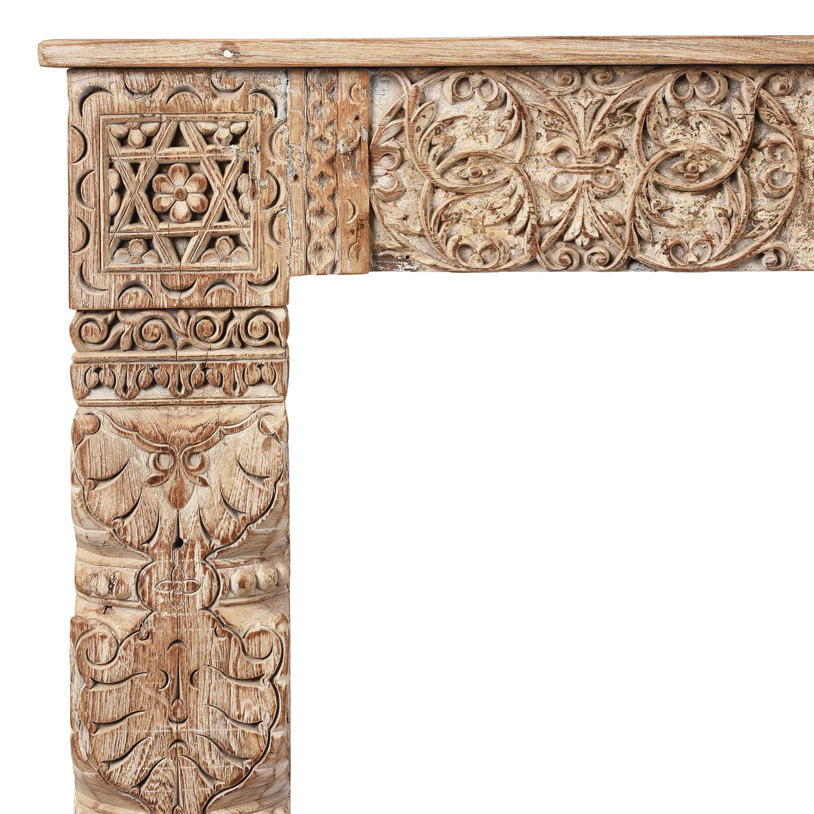 Indian Reclaimed Teak Console Table - Image 2