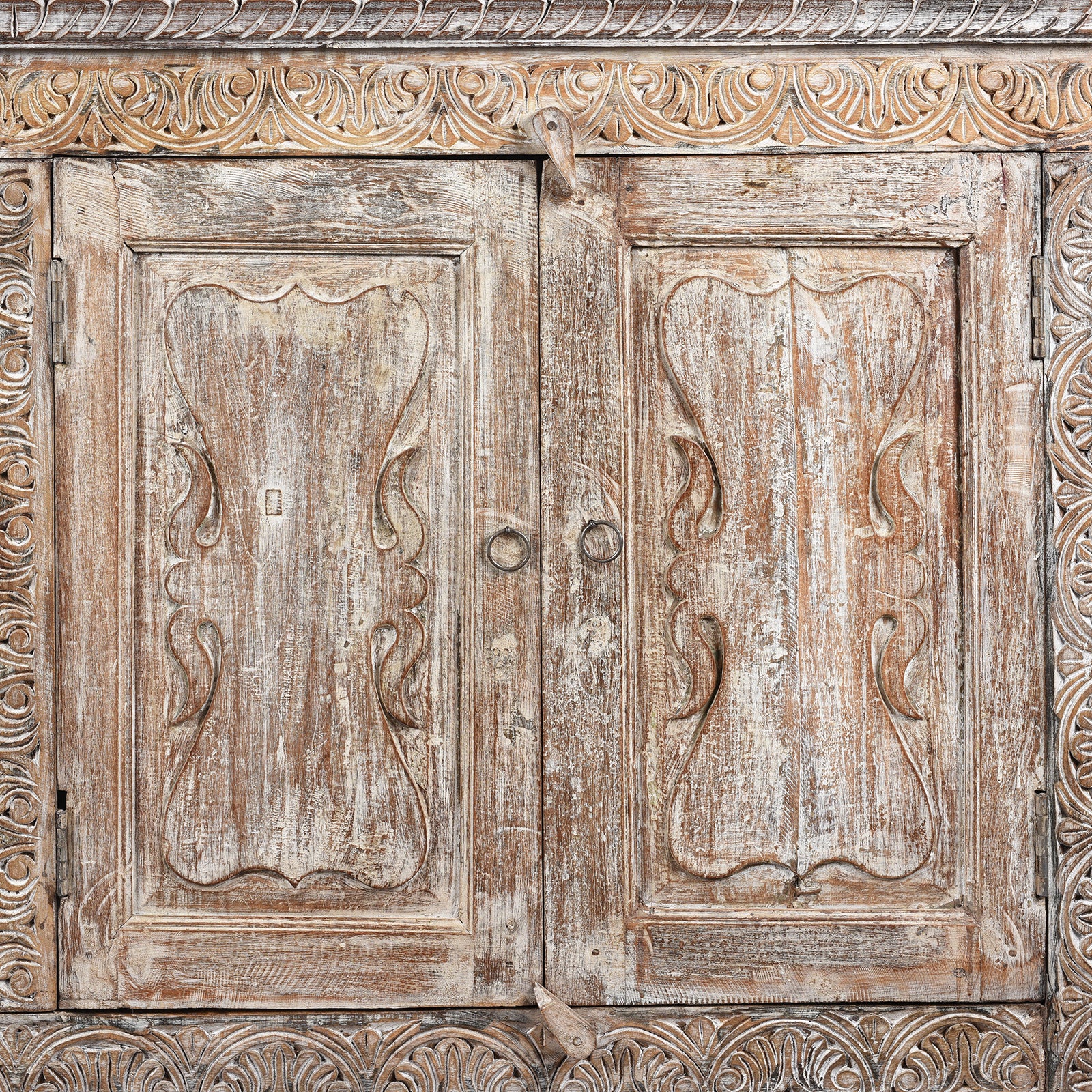Reclaimed Teak Sideboard With Painted Finish - Image 5