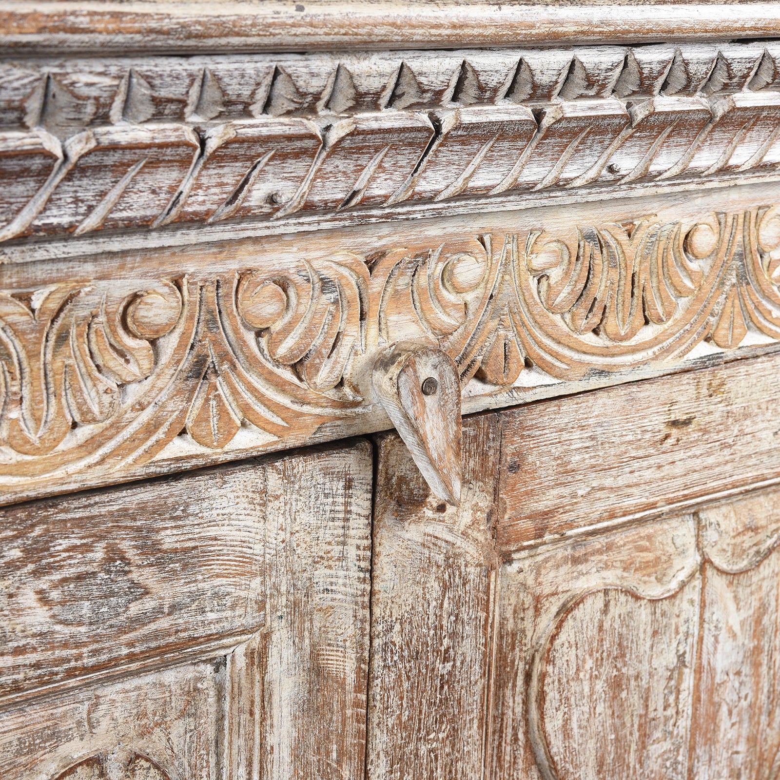 Reclaimed Teak Sideboard With Painted Finish - Image 7