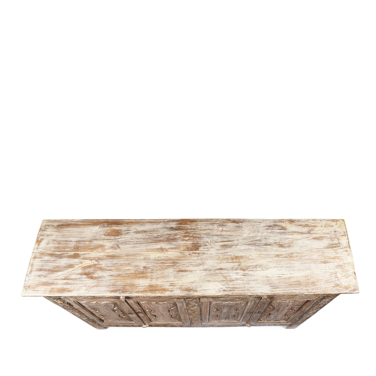 Reclaimed Teak Sideboard With Painted Finish - Image 8