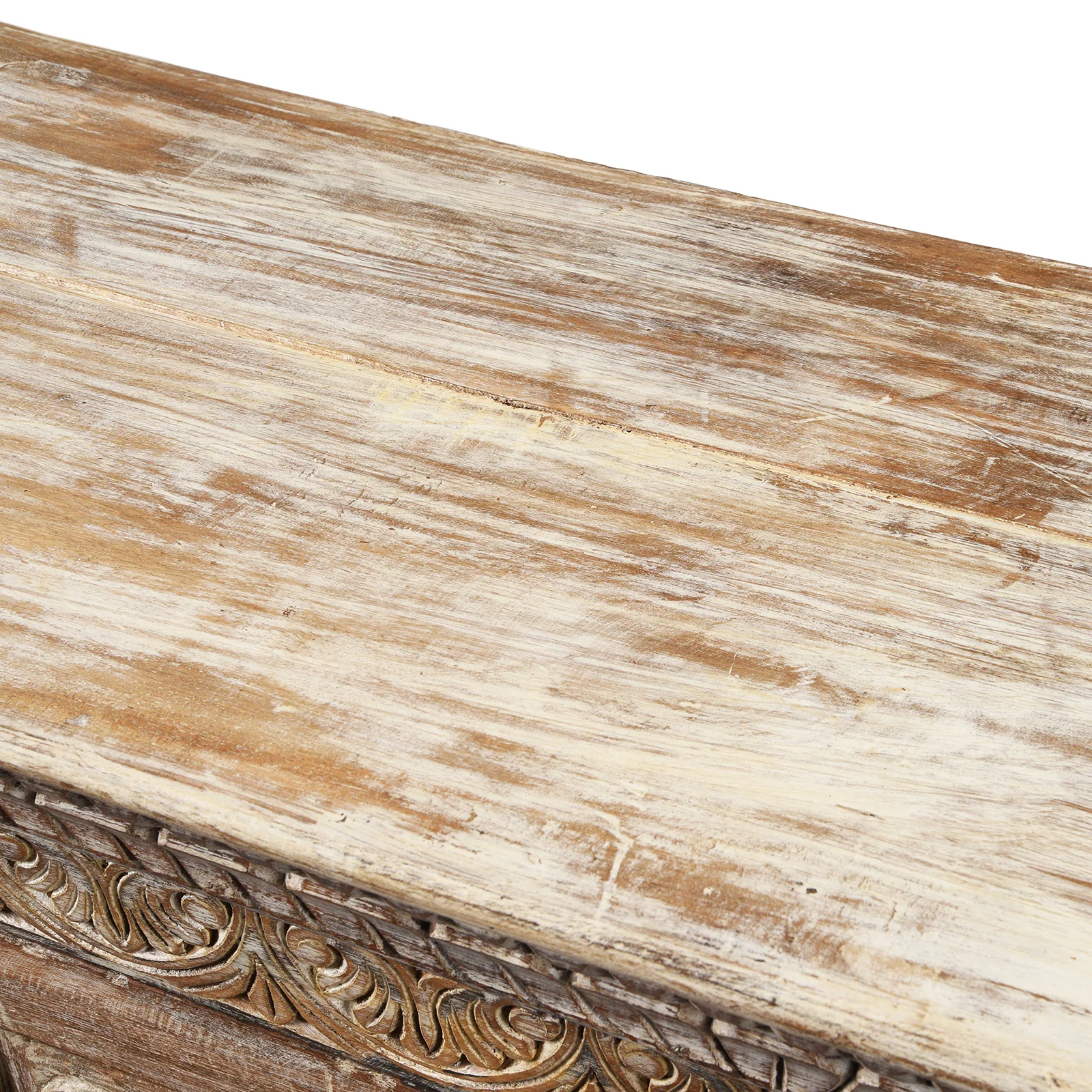 Reclaimed Teak Sideboard With Painted Finish - Image 9