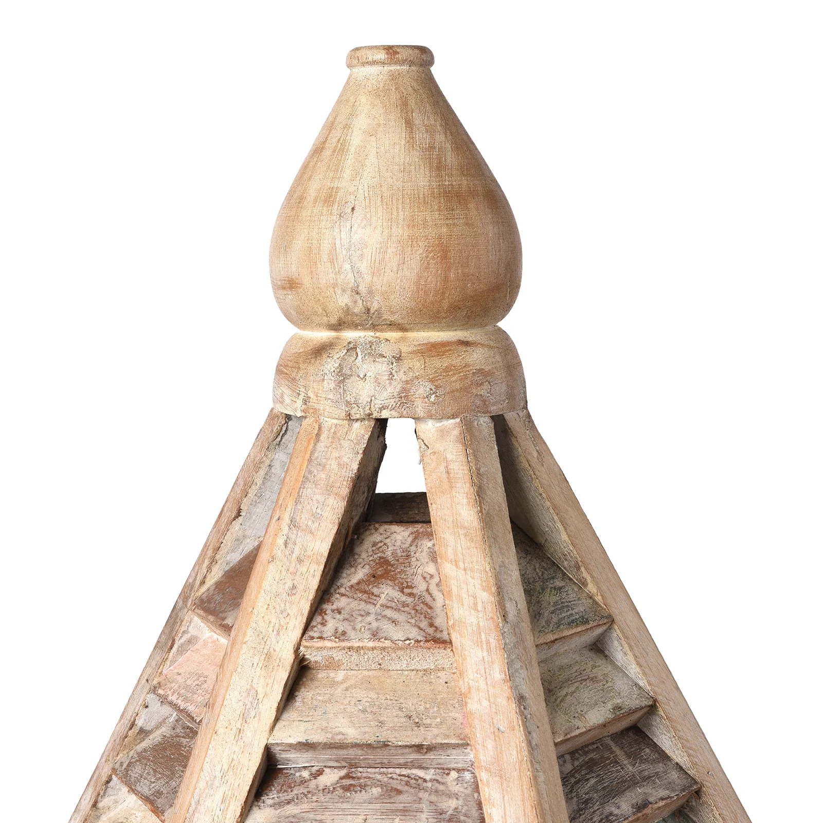 Painted Bird House Made From Reclaimed Wood - Image 6