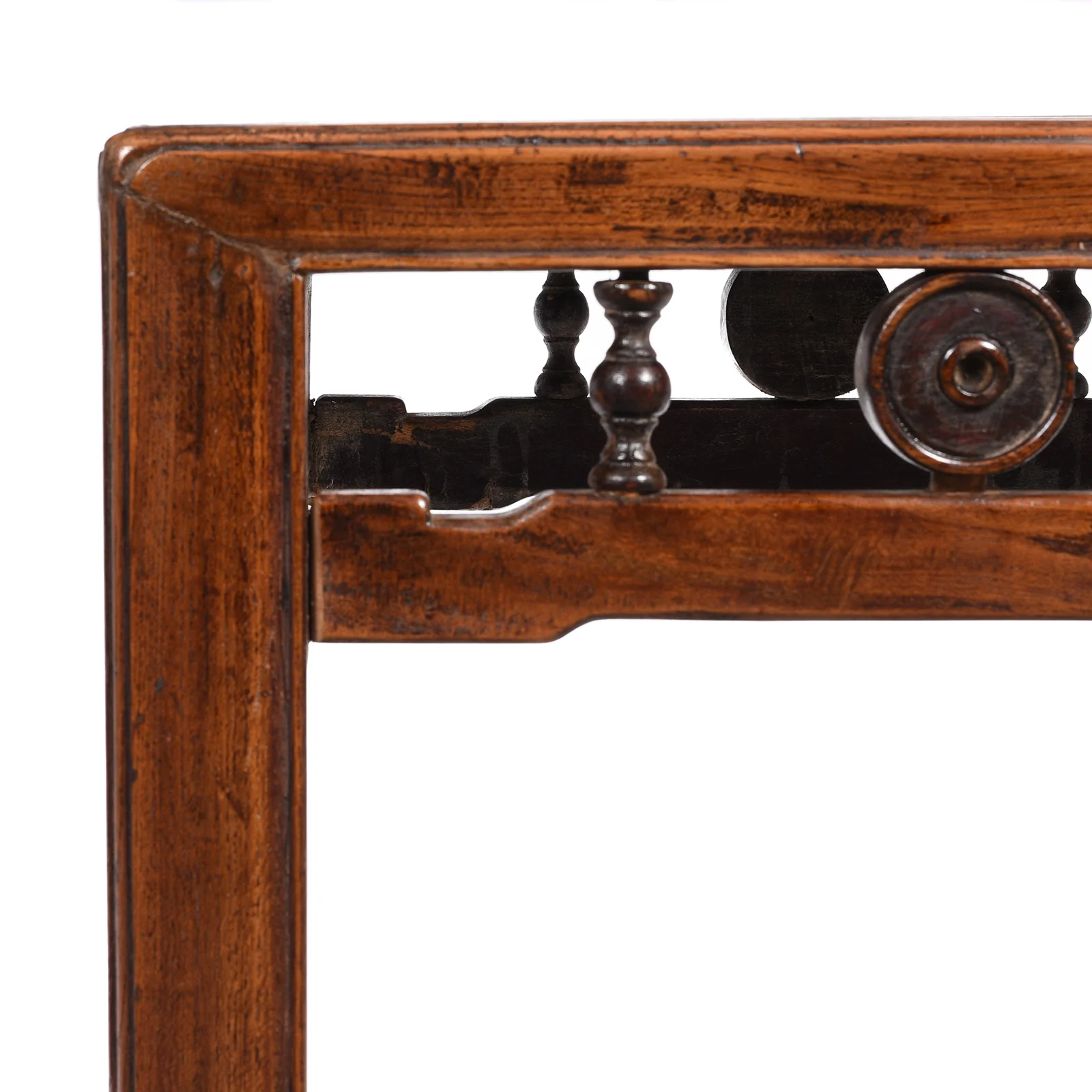 Chinese Red Elm Side Table From Jiangsu - 19thC - Image 2