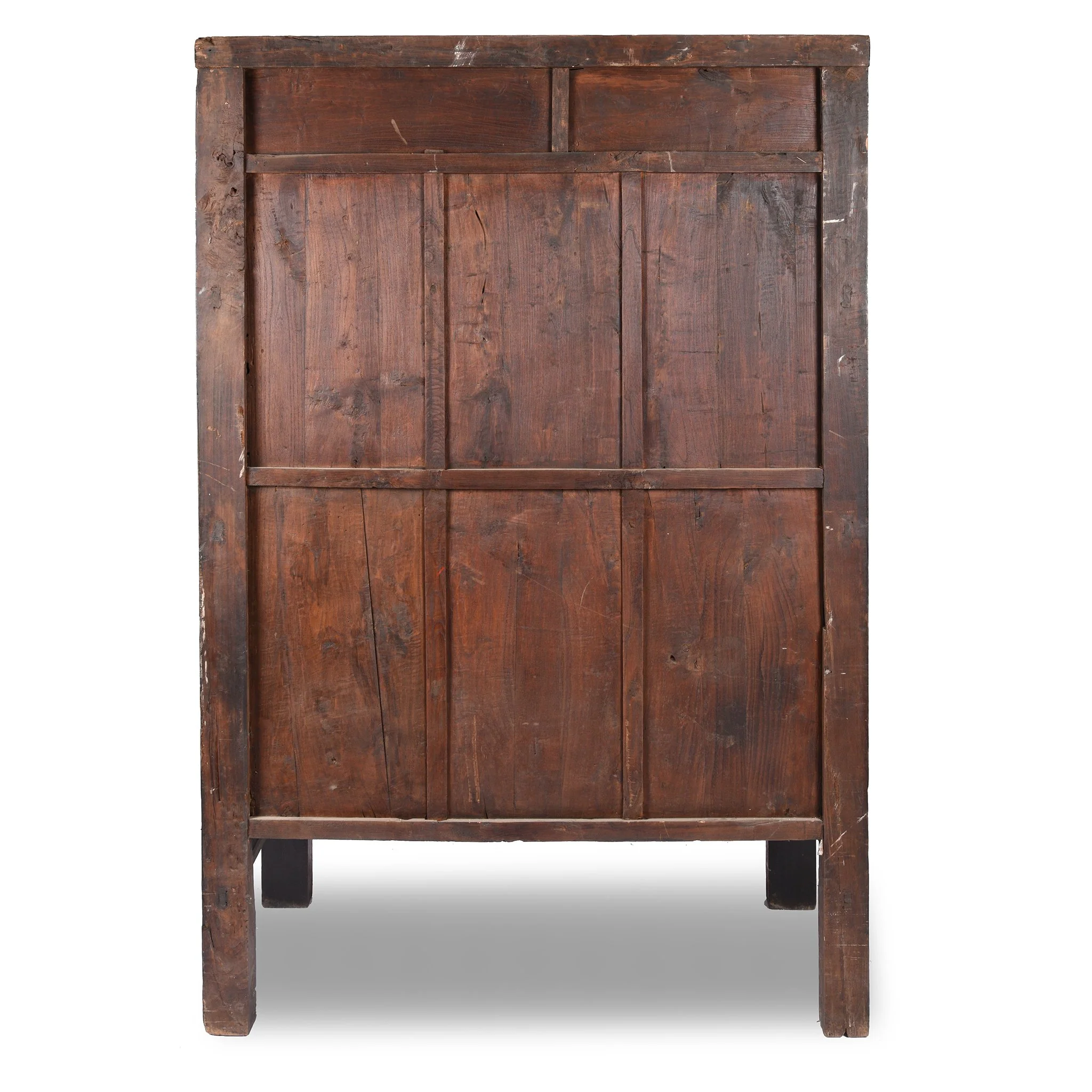 Red Lacquer Wedding Cabinet - 19thC - Image 8