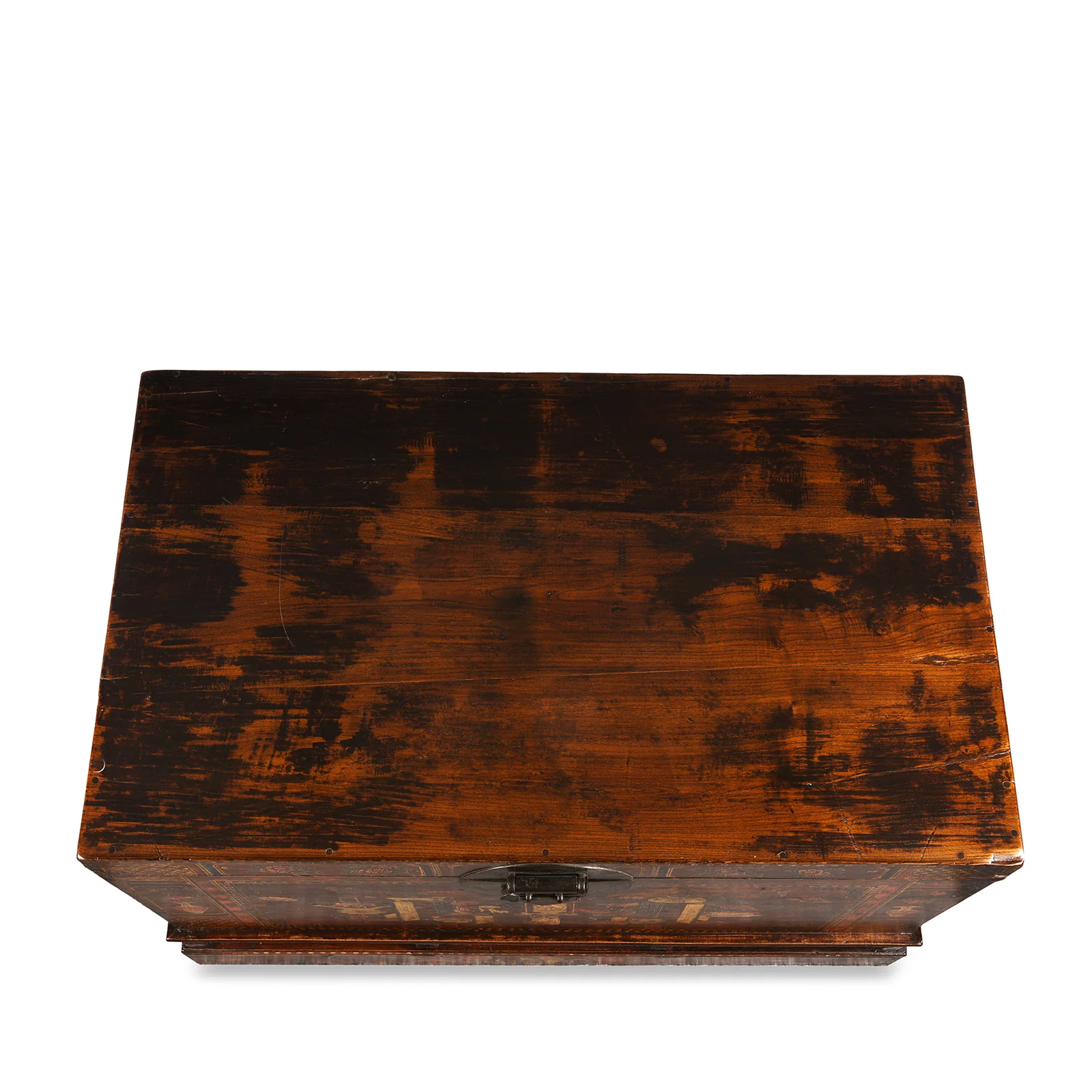 Red Painted Trunk From Shanxi - Ca 1900 - Image 12