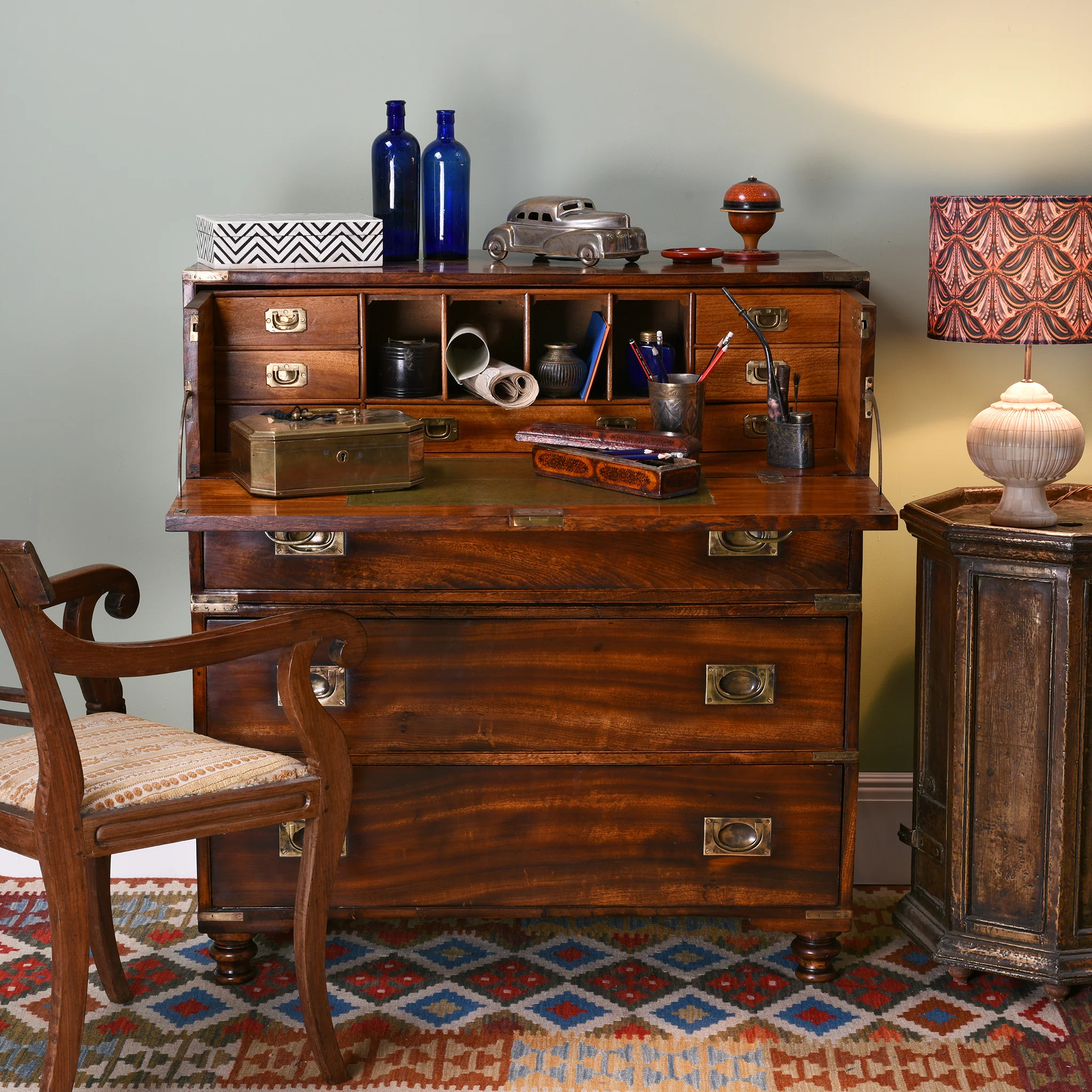 Regency Anglo-Indian Rosewood Chair - 19th Century - Image 7