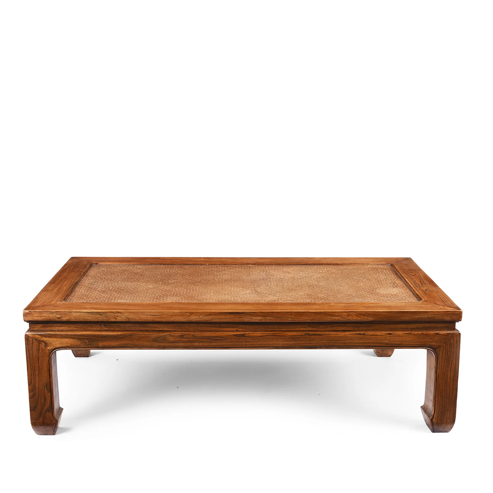 Reproduction Chinese Caned Coffee Table - Image 10