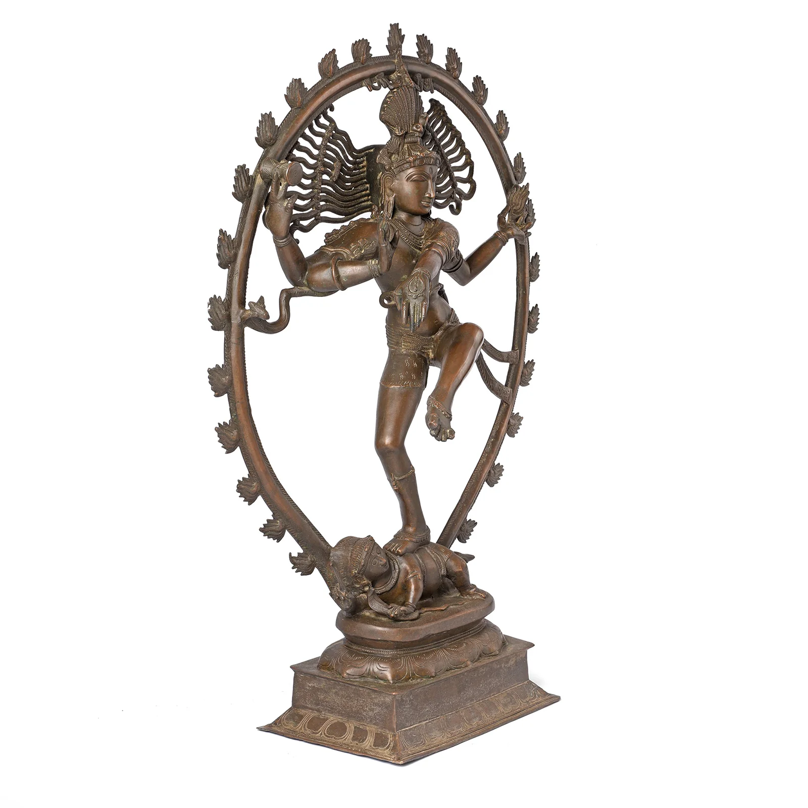 Chola Style Shiva Nataraja From South India - Image 6