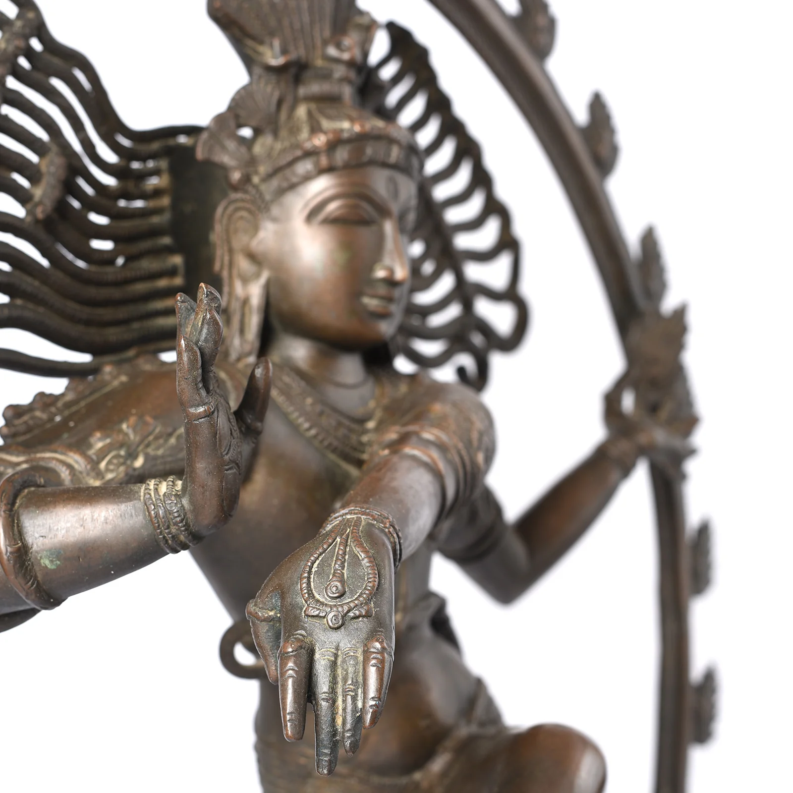Chola Style Shiva Nataraja From South India - Image 7