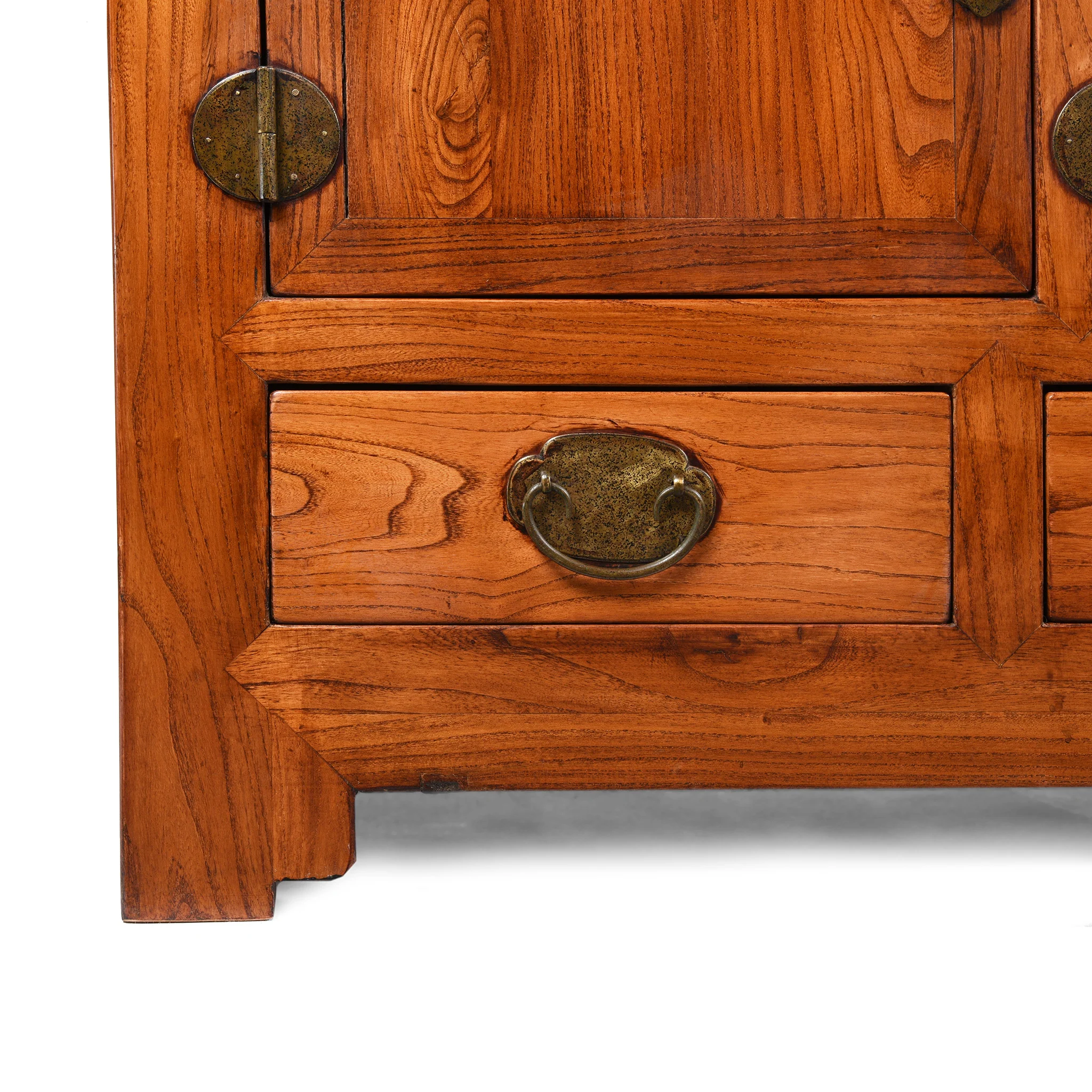 Reproduction Elm "Kang" Chinese Low Cabinet - Late 20thC - Image 7