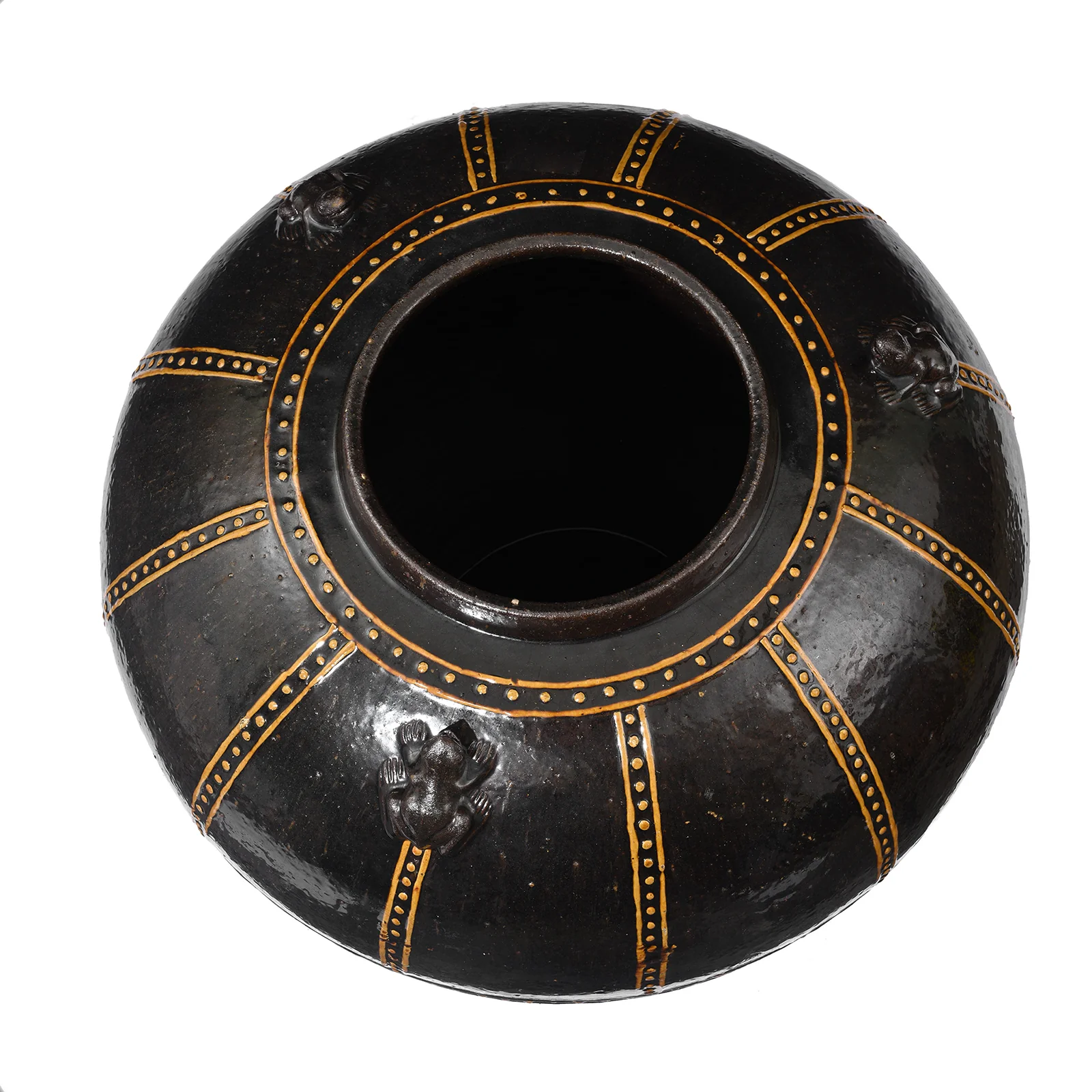 Reproduction Glazed Martaban Jar - Image 3