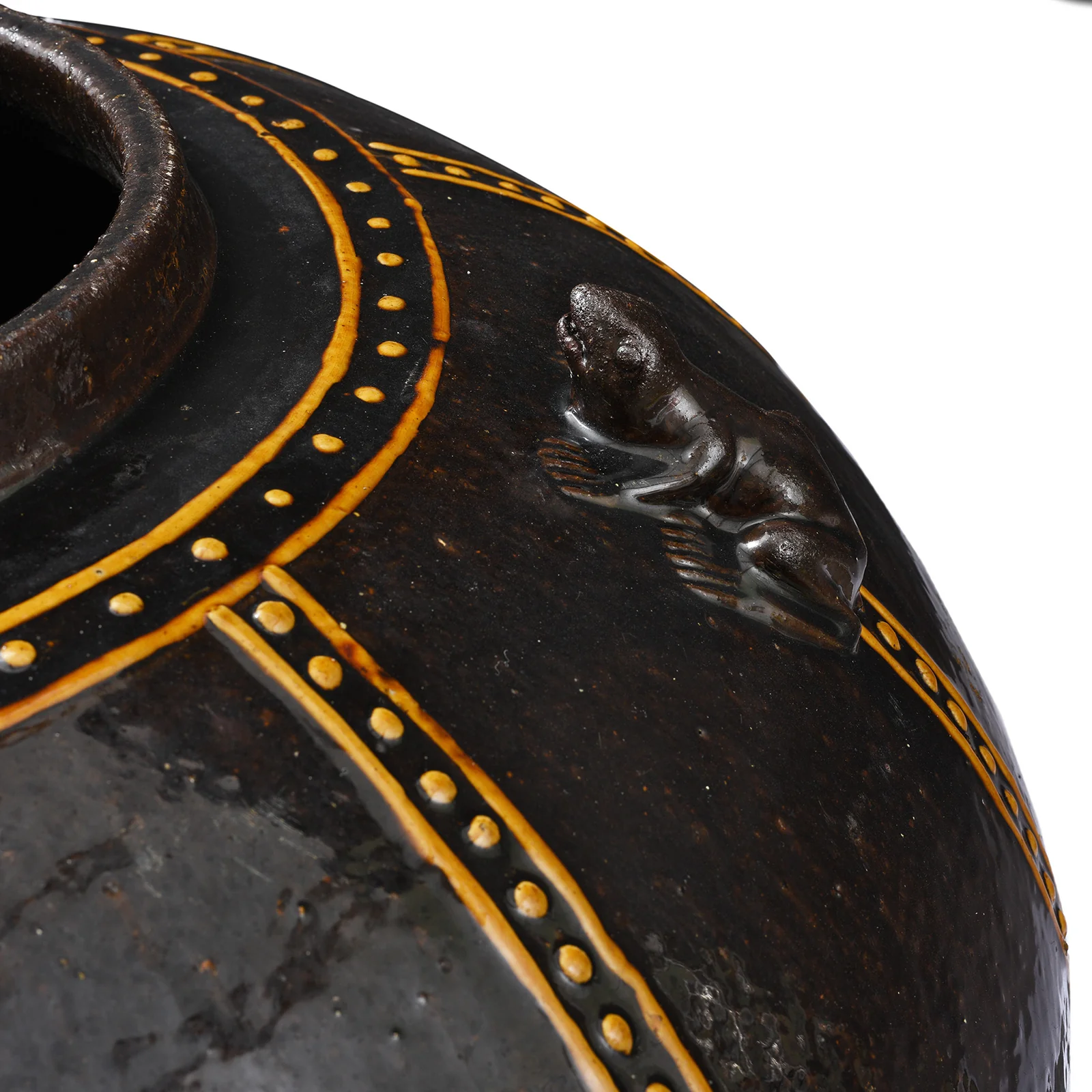 Reproduction Glazed Martaban Jar - Image 6