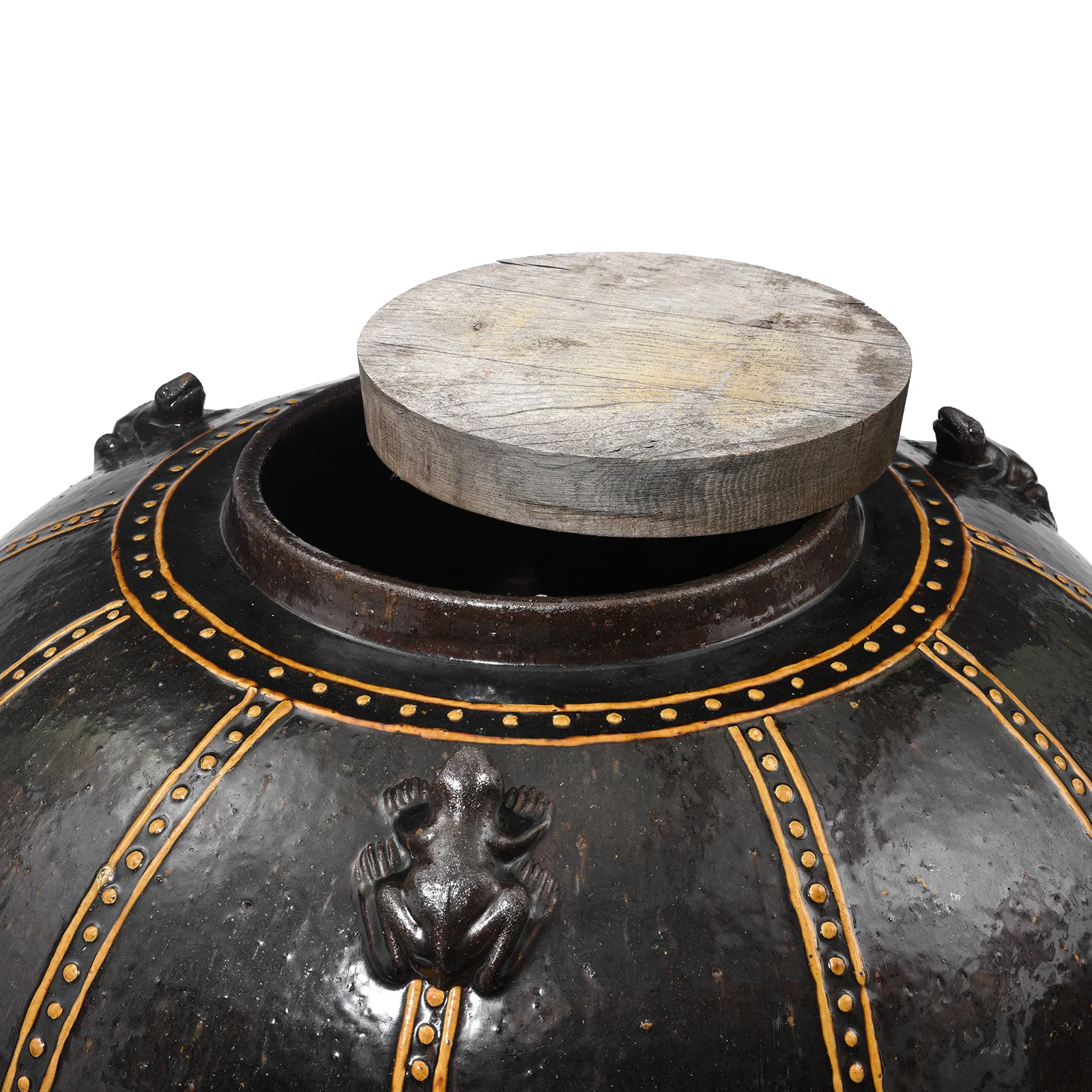Reproduction Glazed Martaban Jar - Image 7