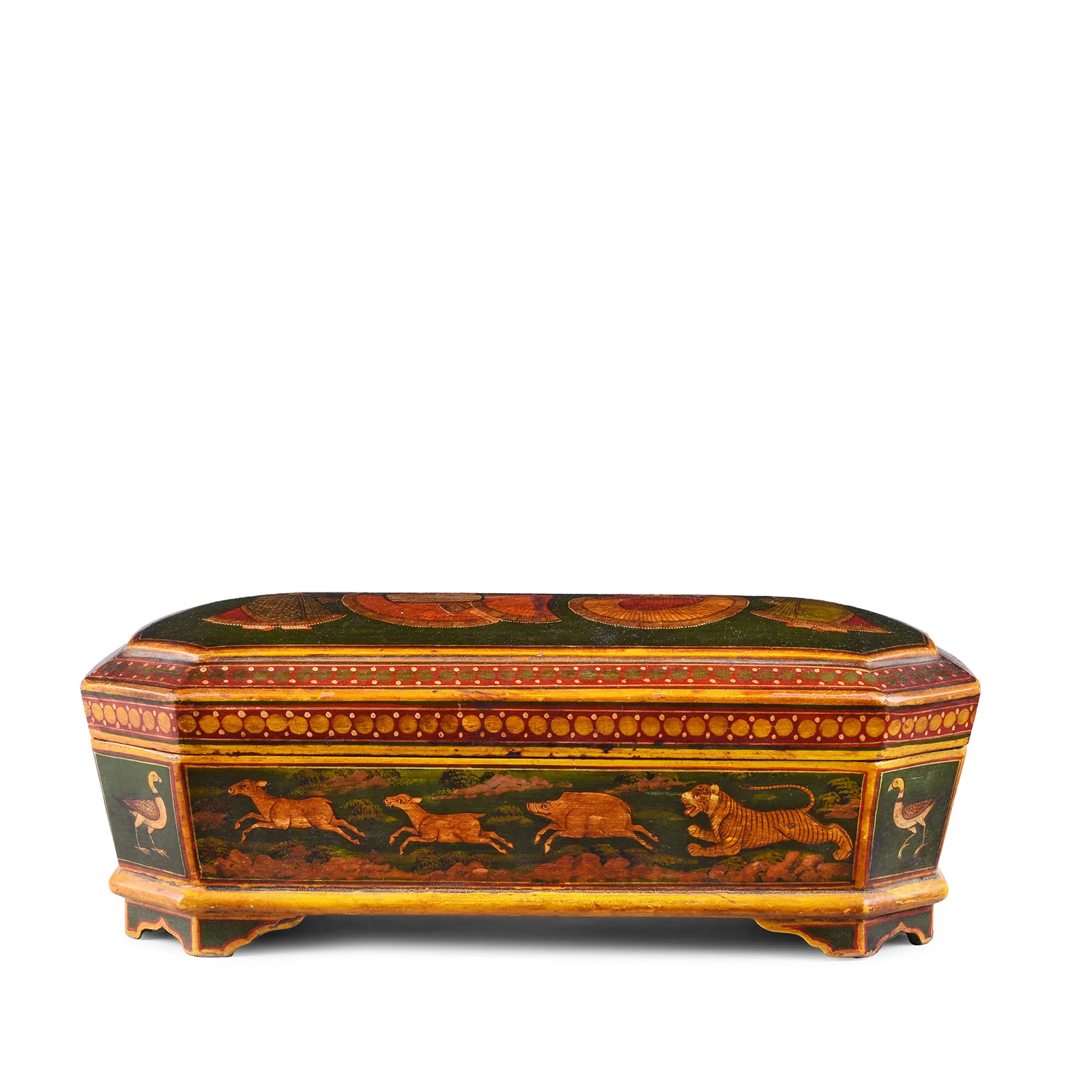 Indian Painted Pen Box