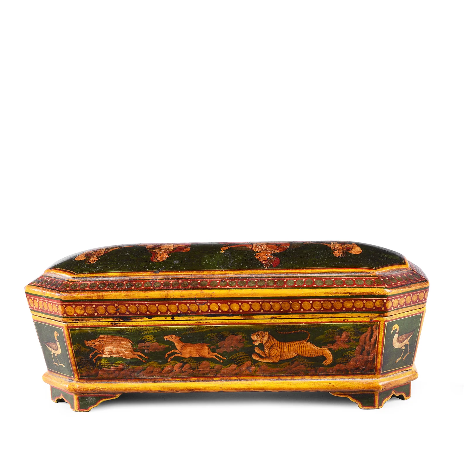 Indian Painted Pen Box - Image 5