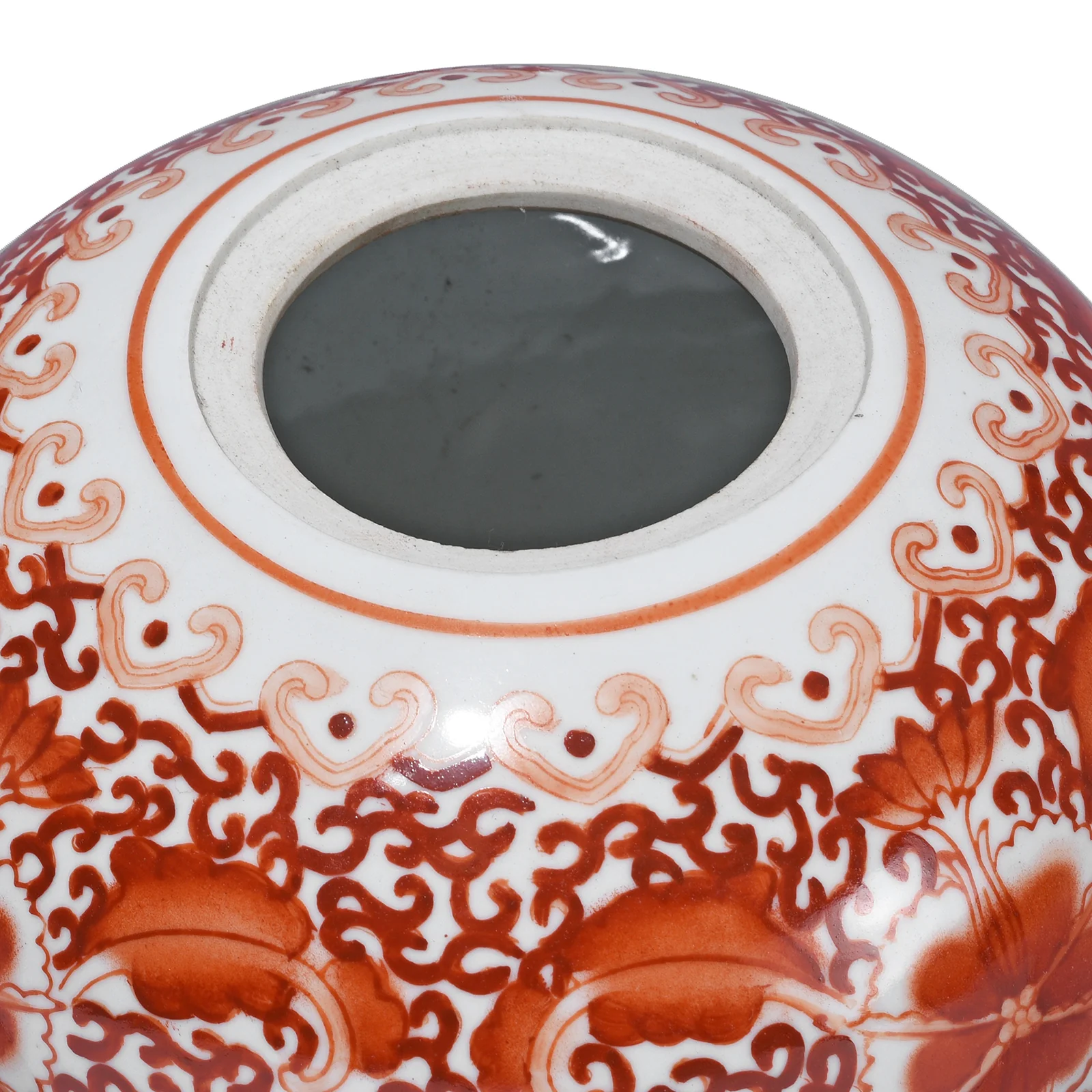 Kangxi Period Porcelain Rice Jar With Lid - Image 3