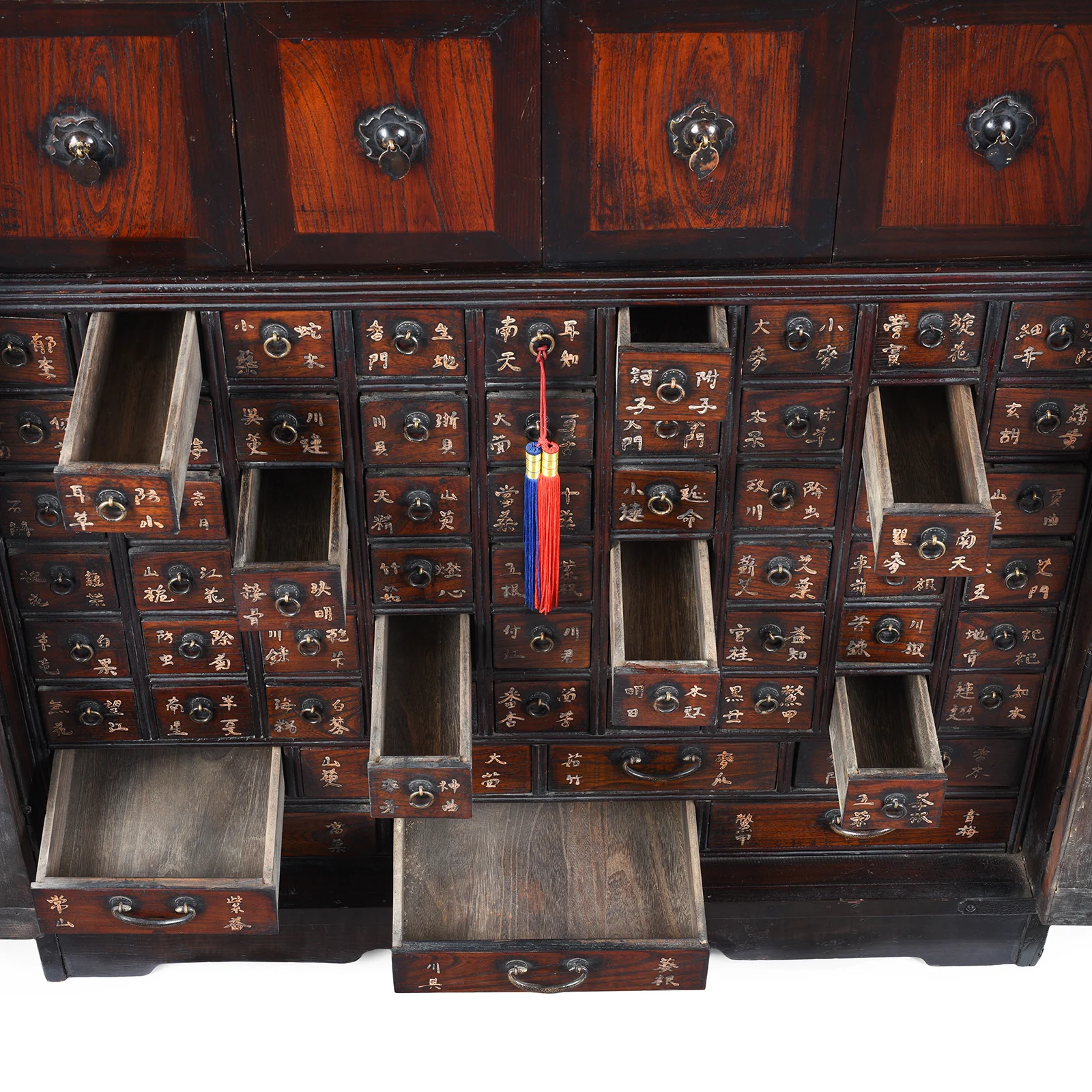 Reproduction Korean Apothecary Cabinet - Ca 1970's - Image 9