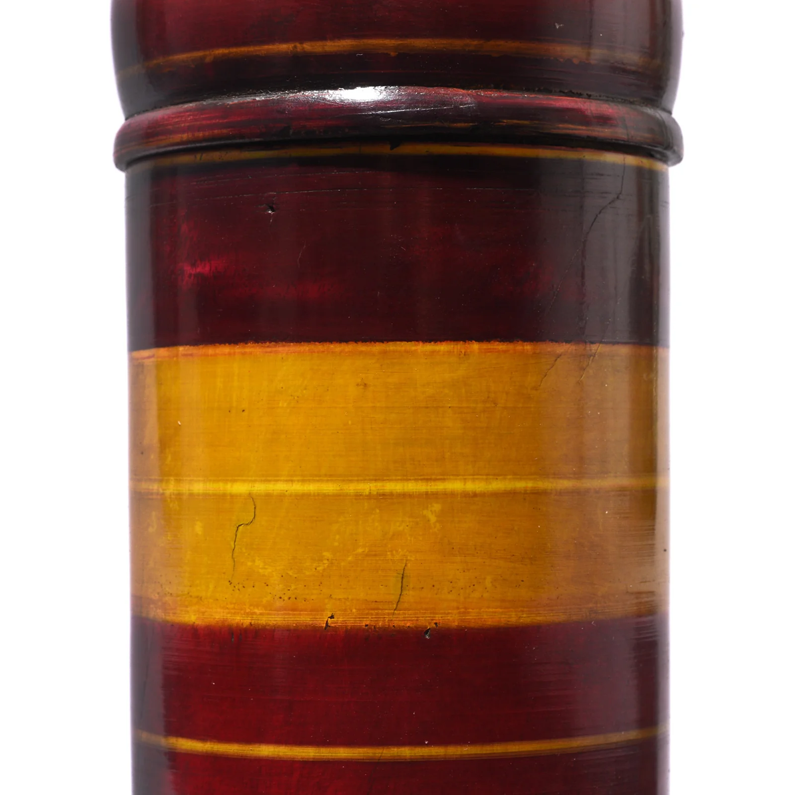 Reproduction Lacquer Pot From Rajasthan - Image 5
