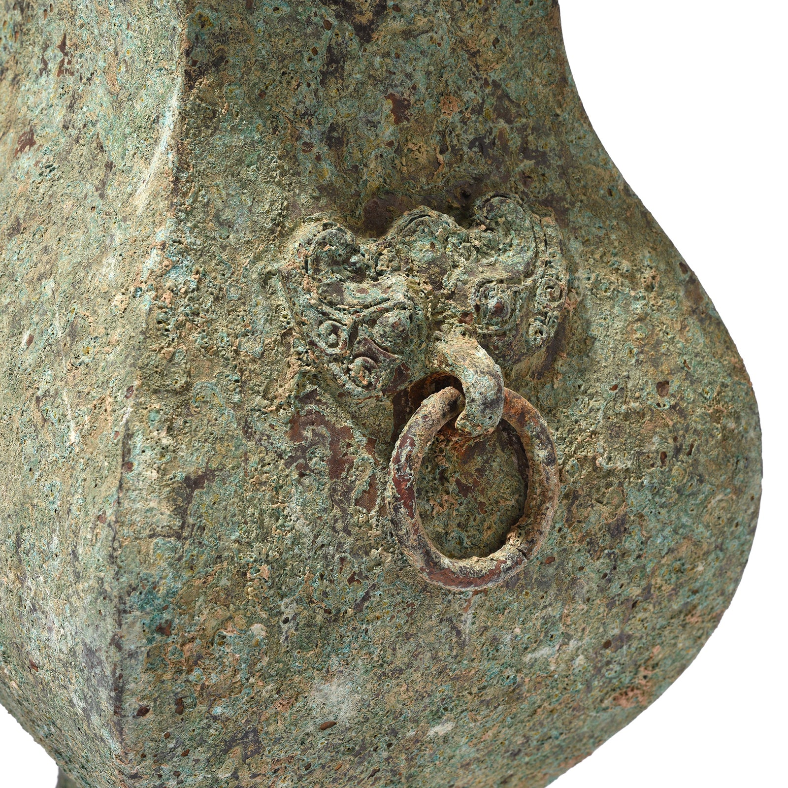 Tang Dynasty Style Bronze Vessel Lamp - Image 5