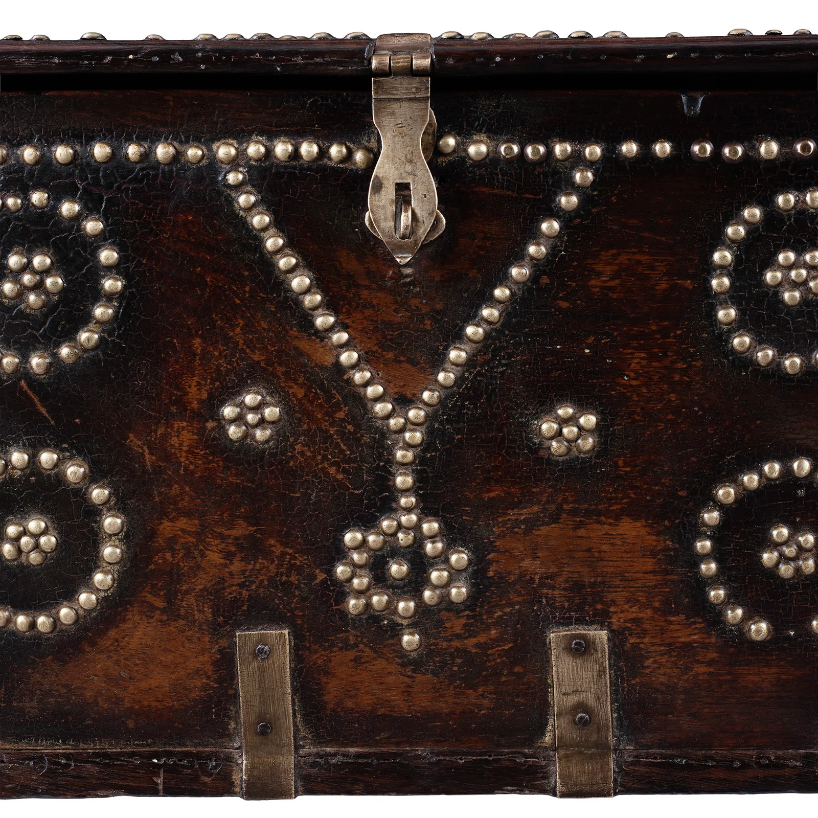 Rosewood Brass Studded 'Zanzibar' Chest - 19th Century - Image 4