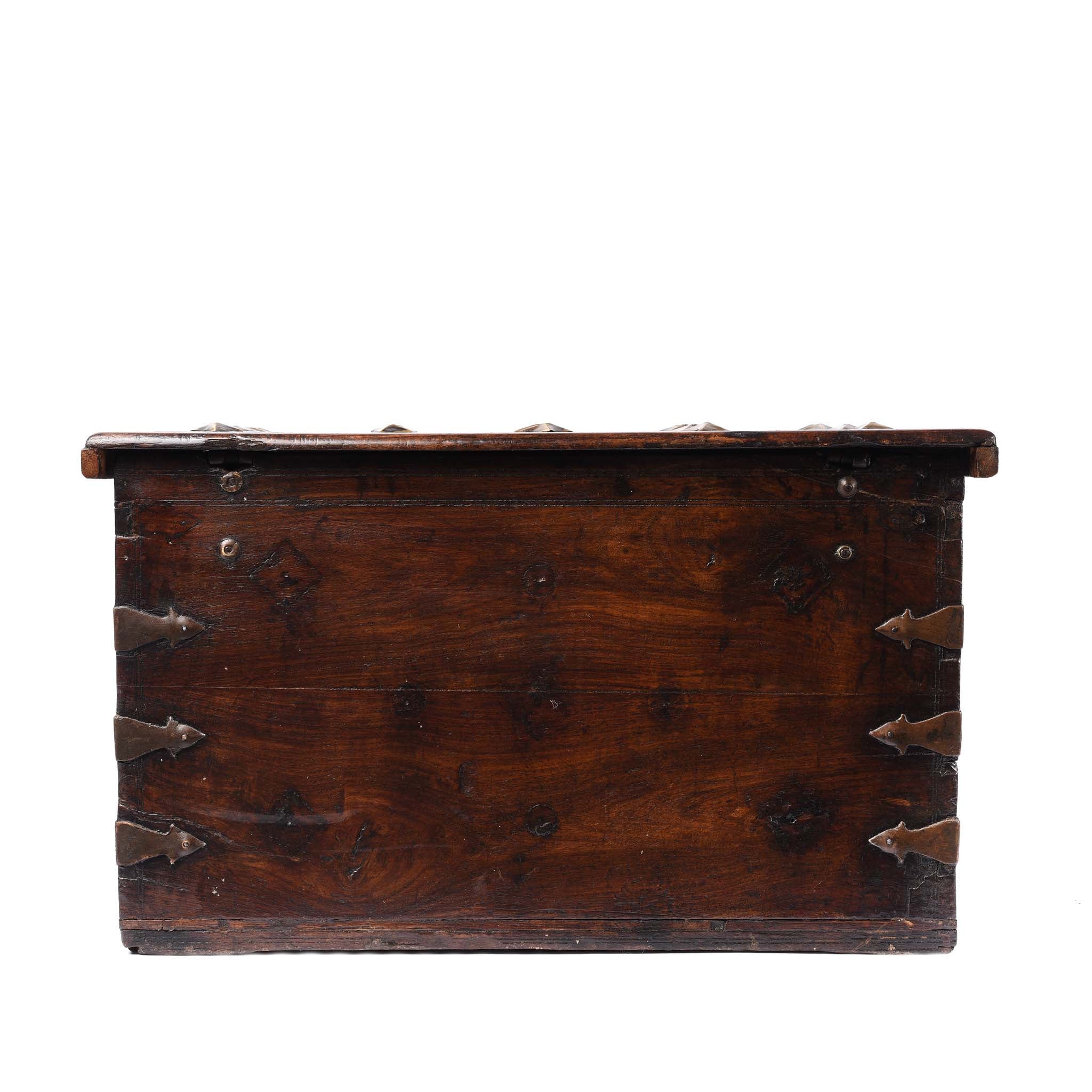Rosewood Jewellery Box With Brass Peacocks - 19thC - Image 11