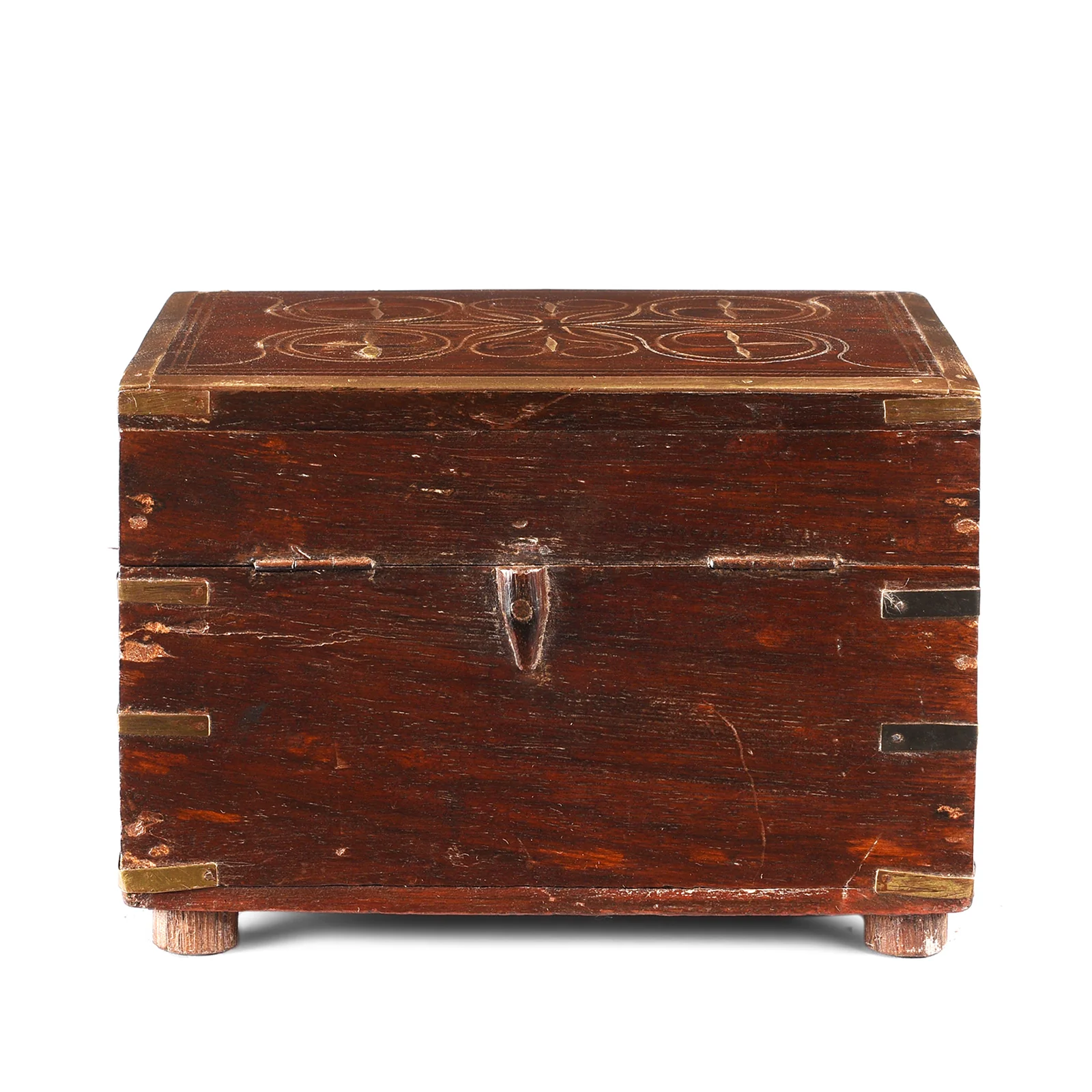 Rosewood Scent Box With Bottles From Lucknow - Ca 1900 - Image 5