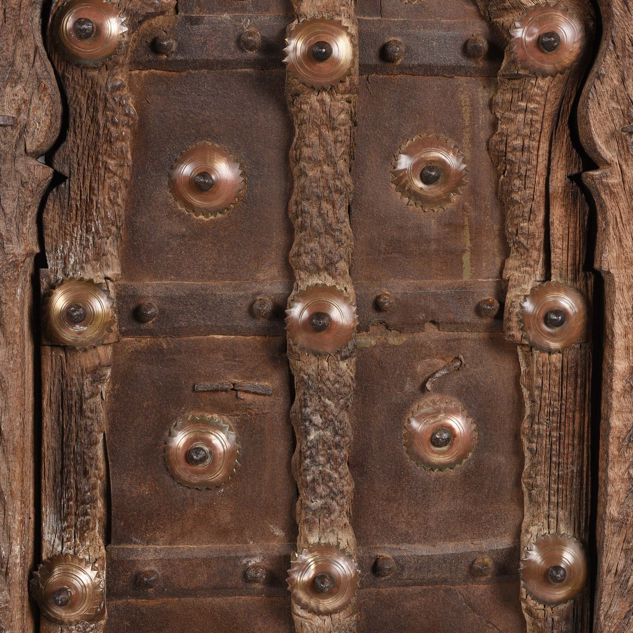 Old Indian Window Shutter From Shekavati - 19thC - Image 3