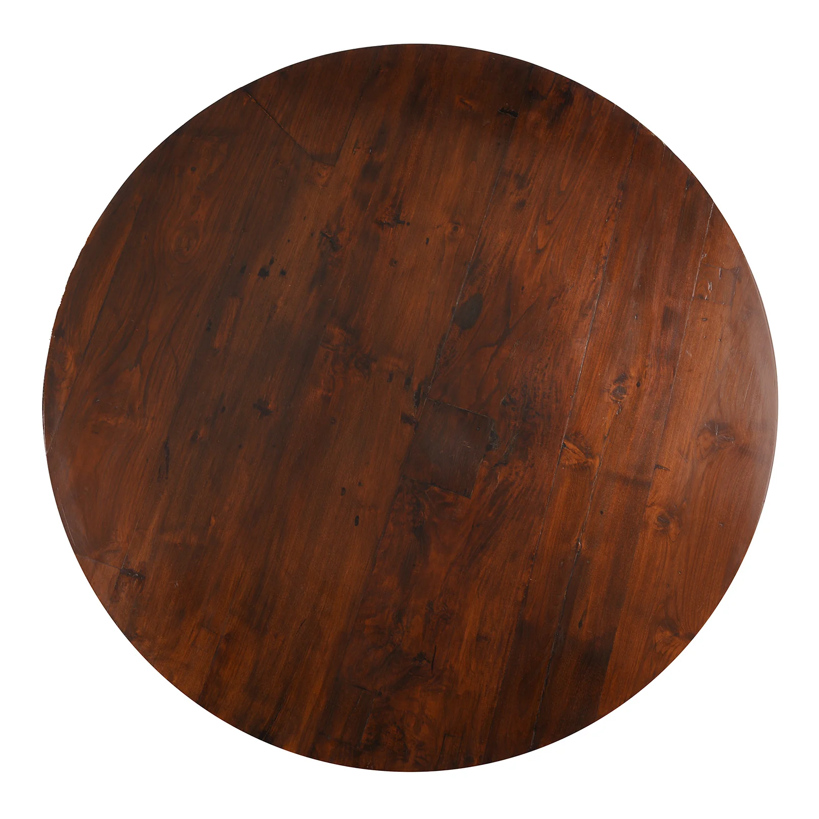 Reclaimed Teak Round Dining Table - Image 3