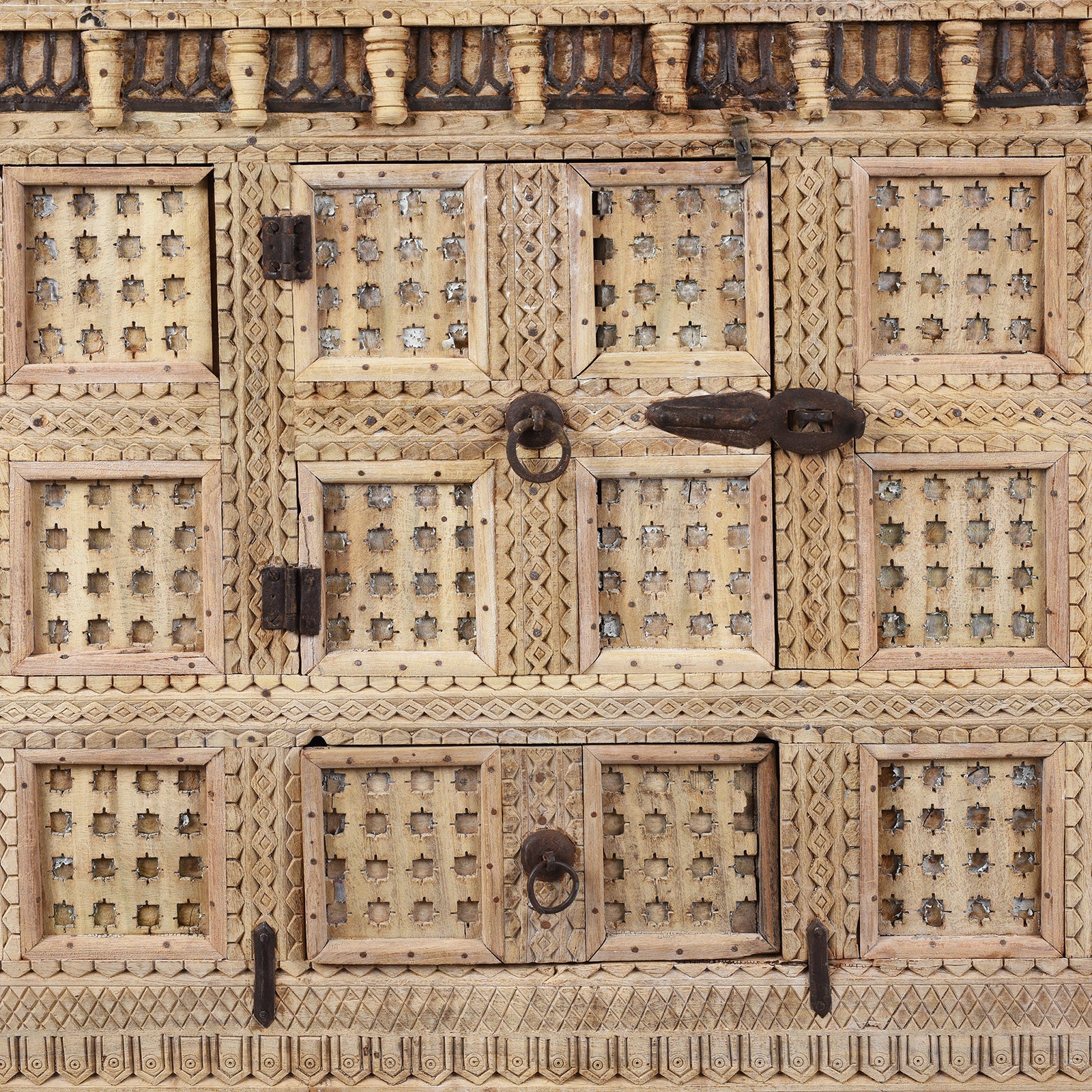 Rubari Damchiya Dowry Chest From Kutch - Ca 1920 - Image 10