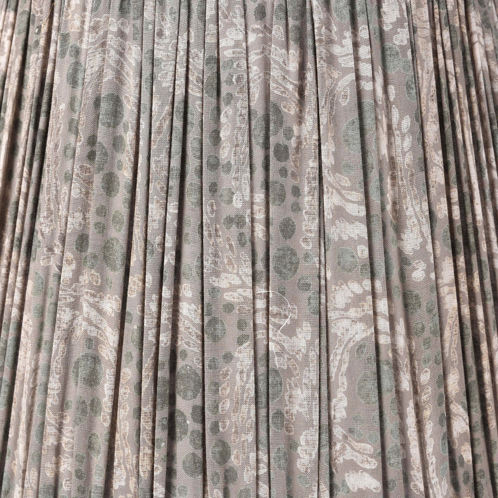 Samarkand Teal Bubble Cotton Empire Shade - 30cm - Image 3