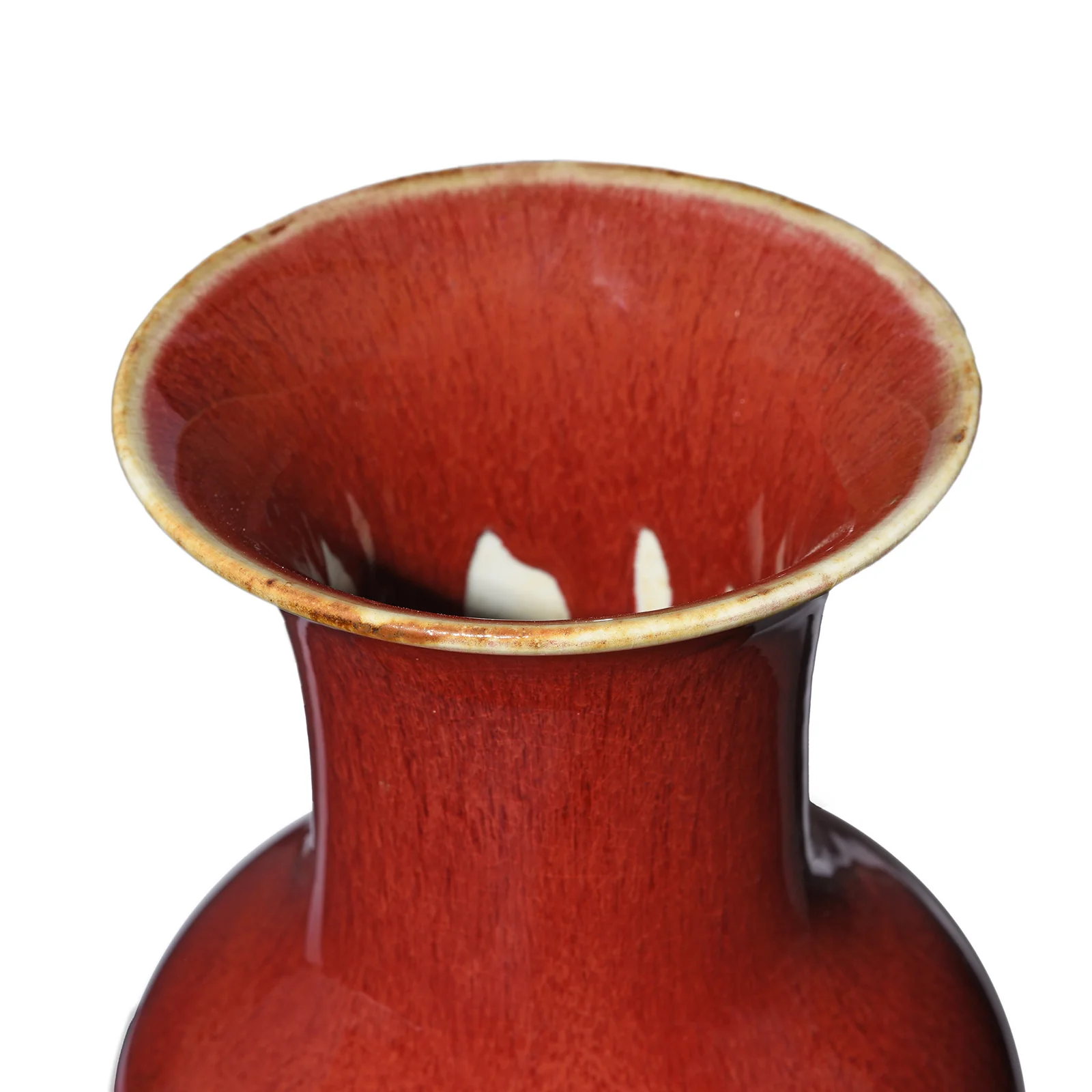 Sang De Boeuf Porcelain Fengweizun Vase - Image 4