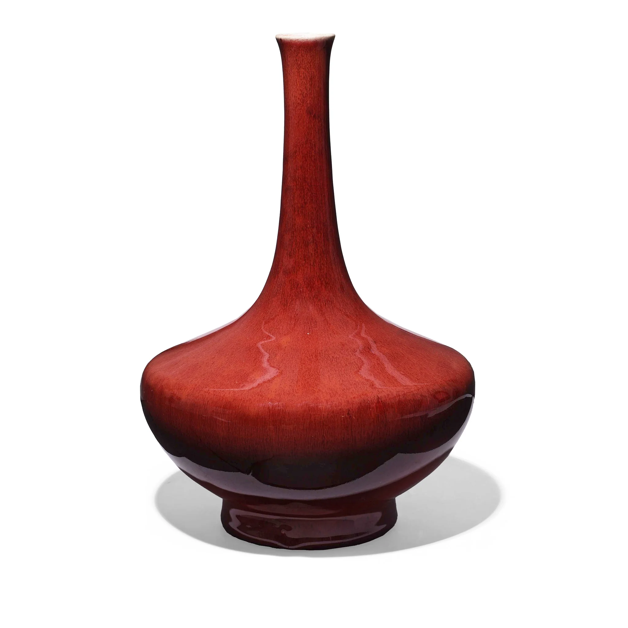 Sang De Boeuf Porcelain Tianqiuping Vase