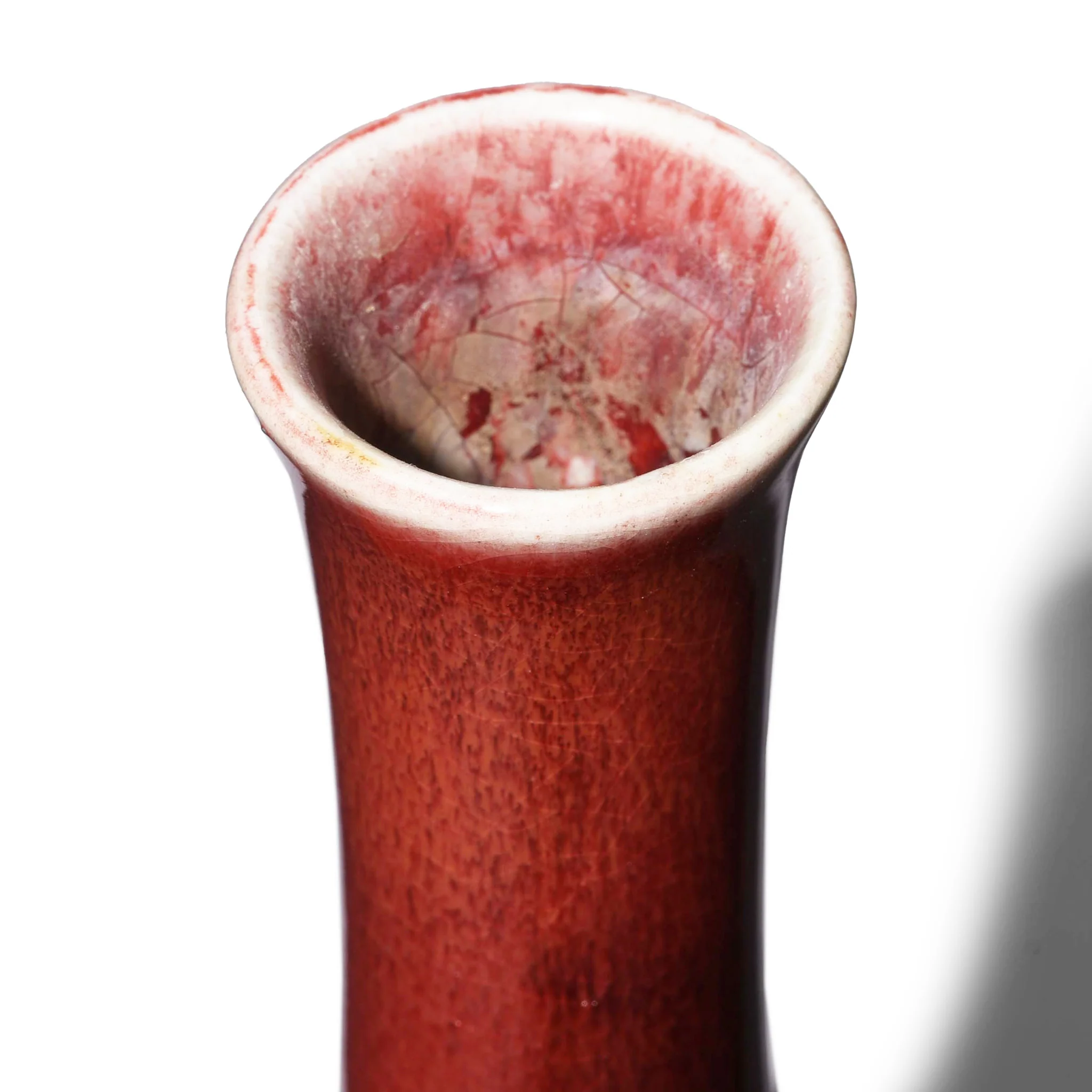 Sang De Boeuf Porcelain Tianqiuping Vase - Image 4